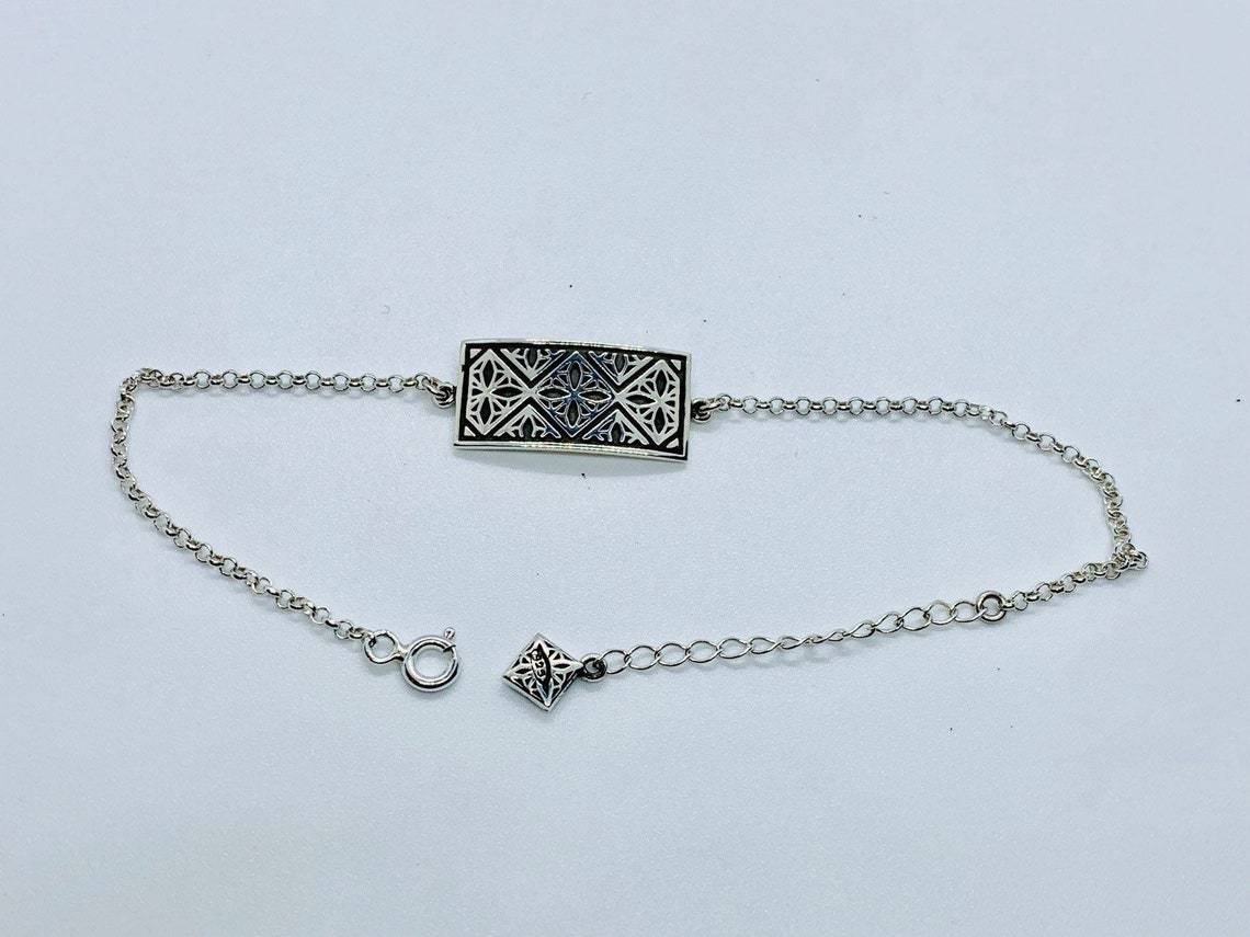 Ayntab Silver Bracelet by Muradian
