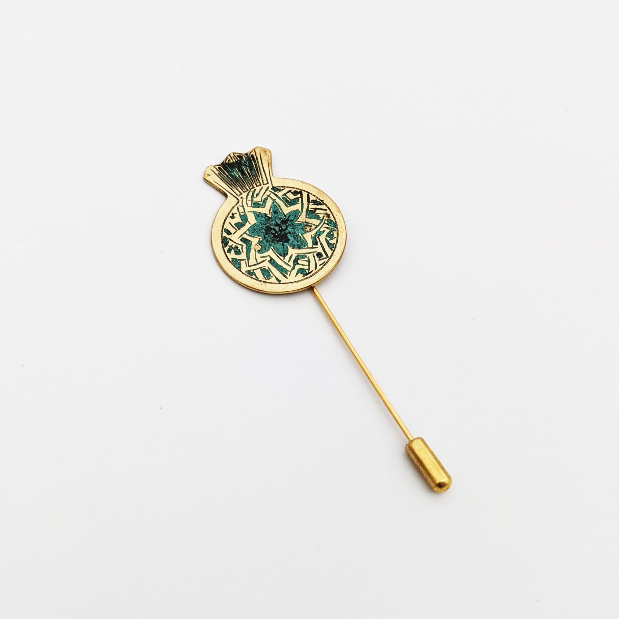Piafchik Pomegranate Pin Brooch