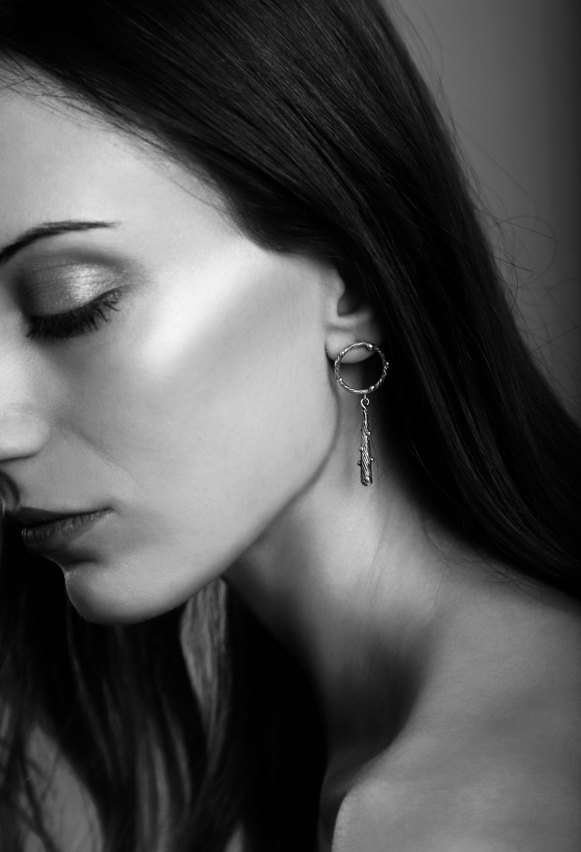 Yereko Silver Earrings