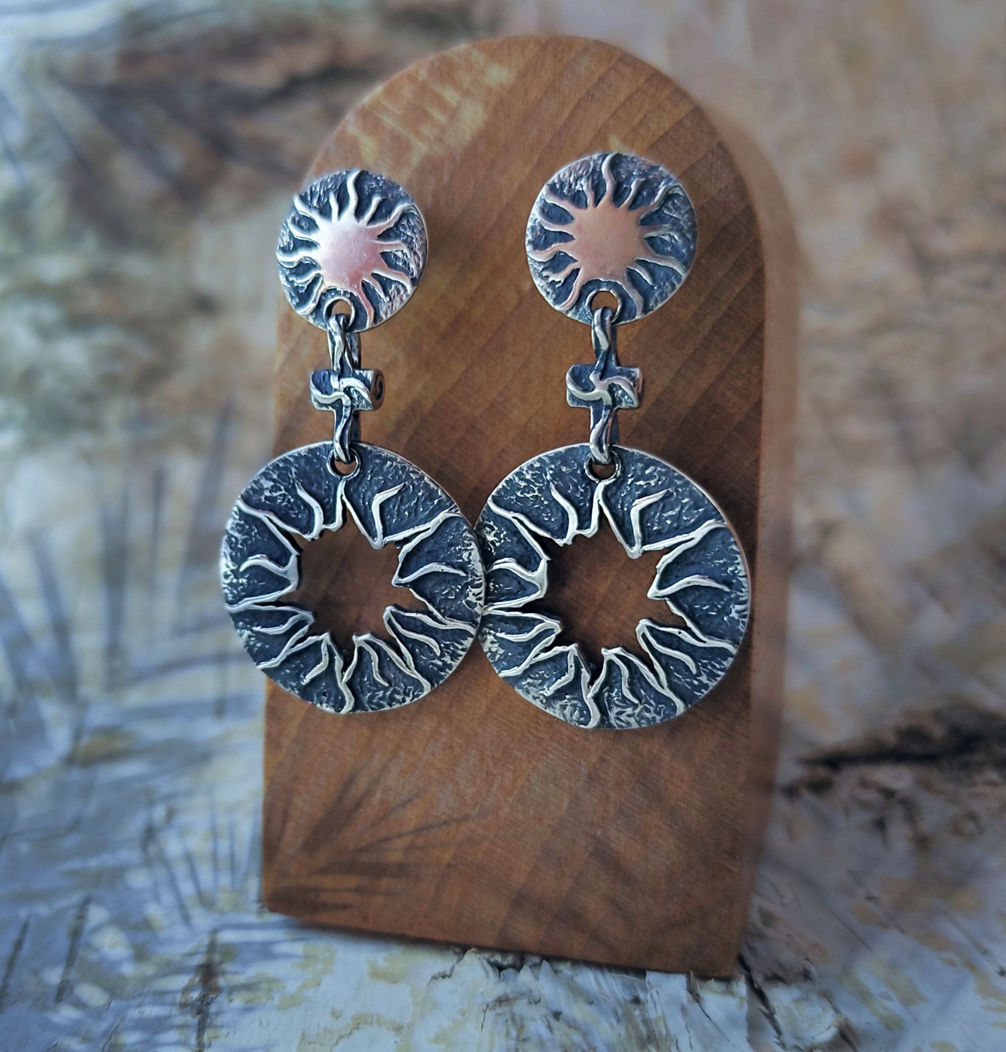Arev Silver Earrings