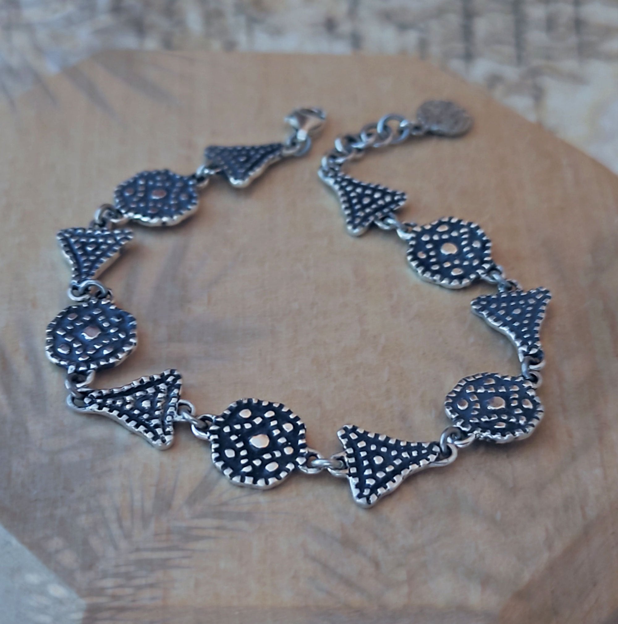 Carpet Silver Bracelet