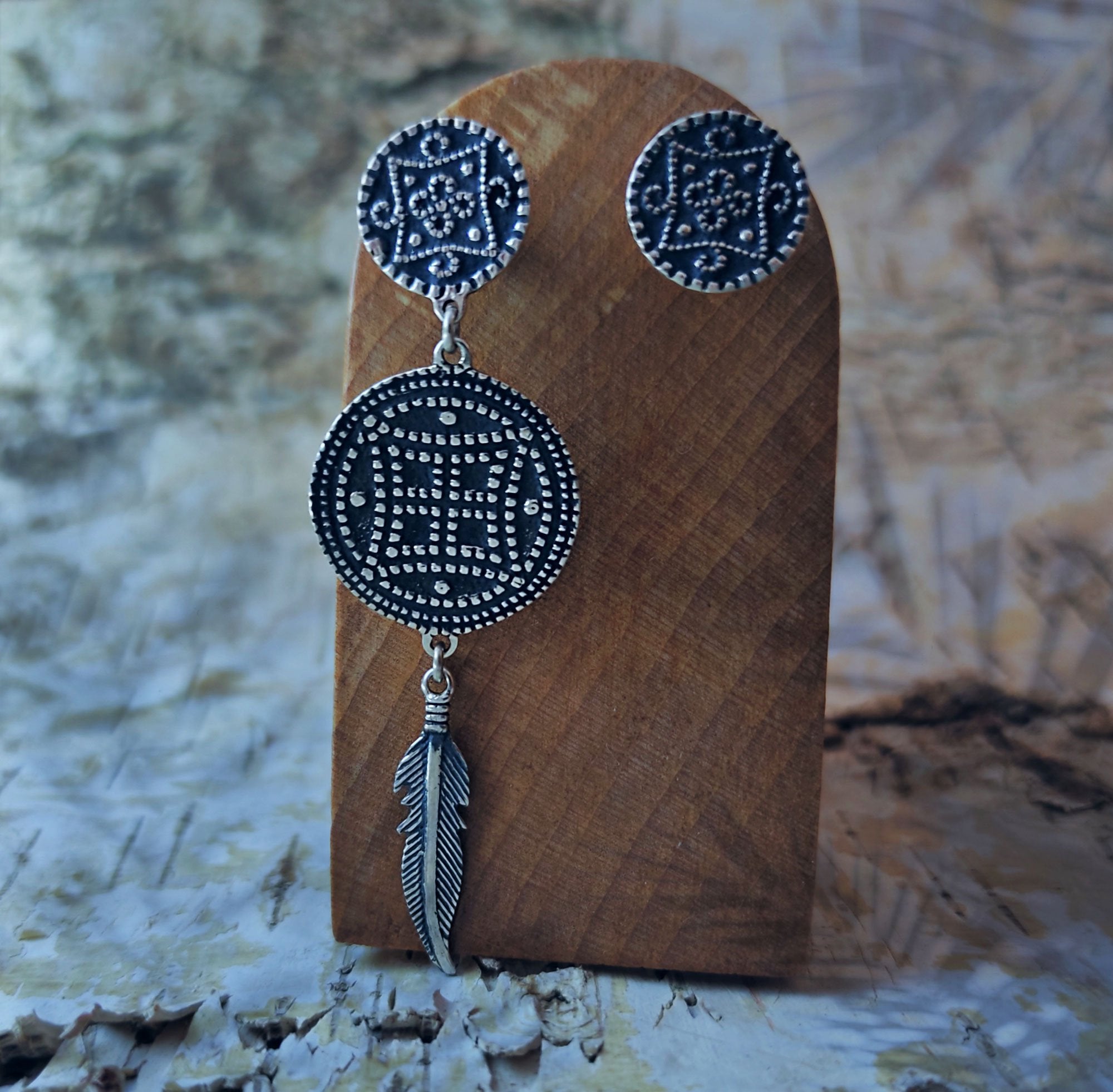 Petur Silver Earrings