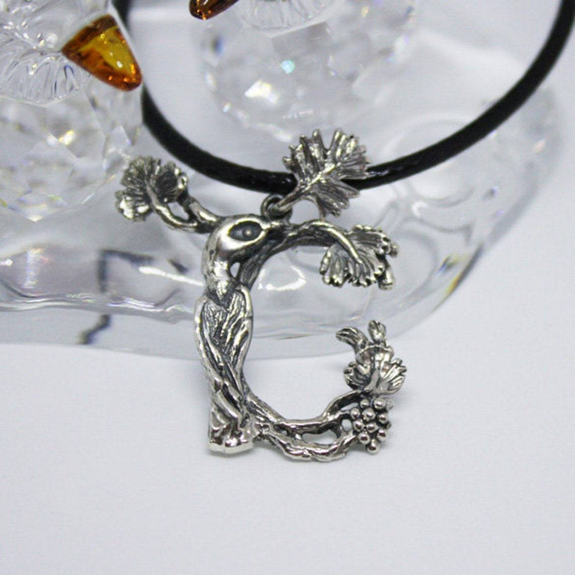 ArtZard Armenian Bird Letter Trchnakir Silver Pendant