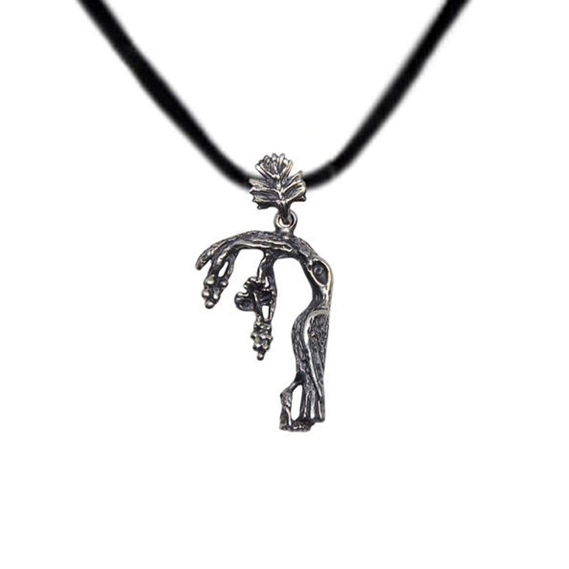 ArtZard Armenian Bird Letter Trchnakir Silver Pendant