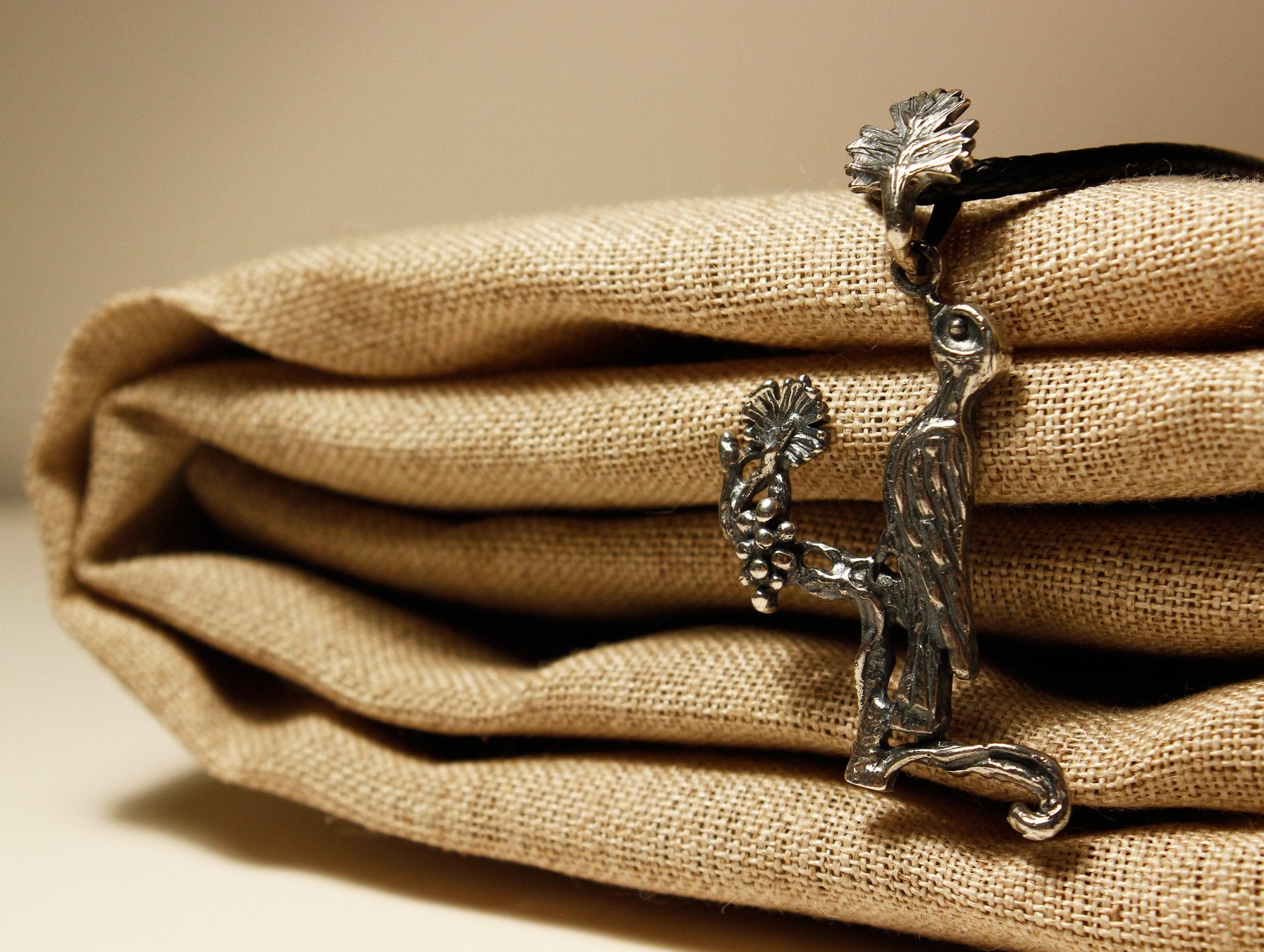 ArtZard Armenian Bird Letter Trchnakir Silver Pendant