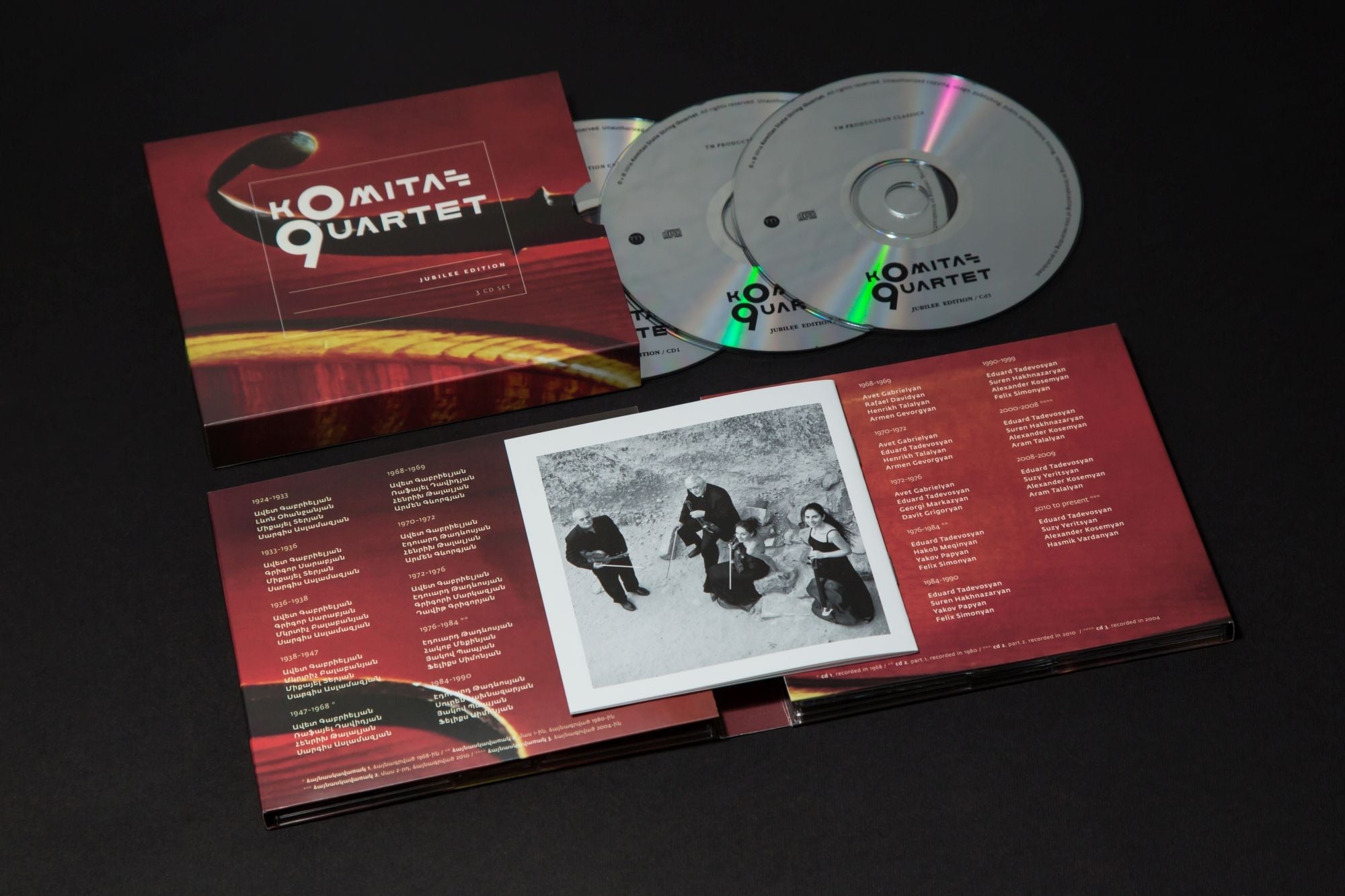 Komitas Quartet - Jubilee Edition (3 cd set)