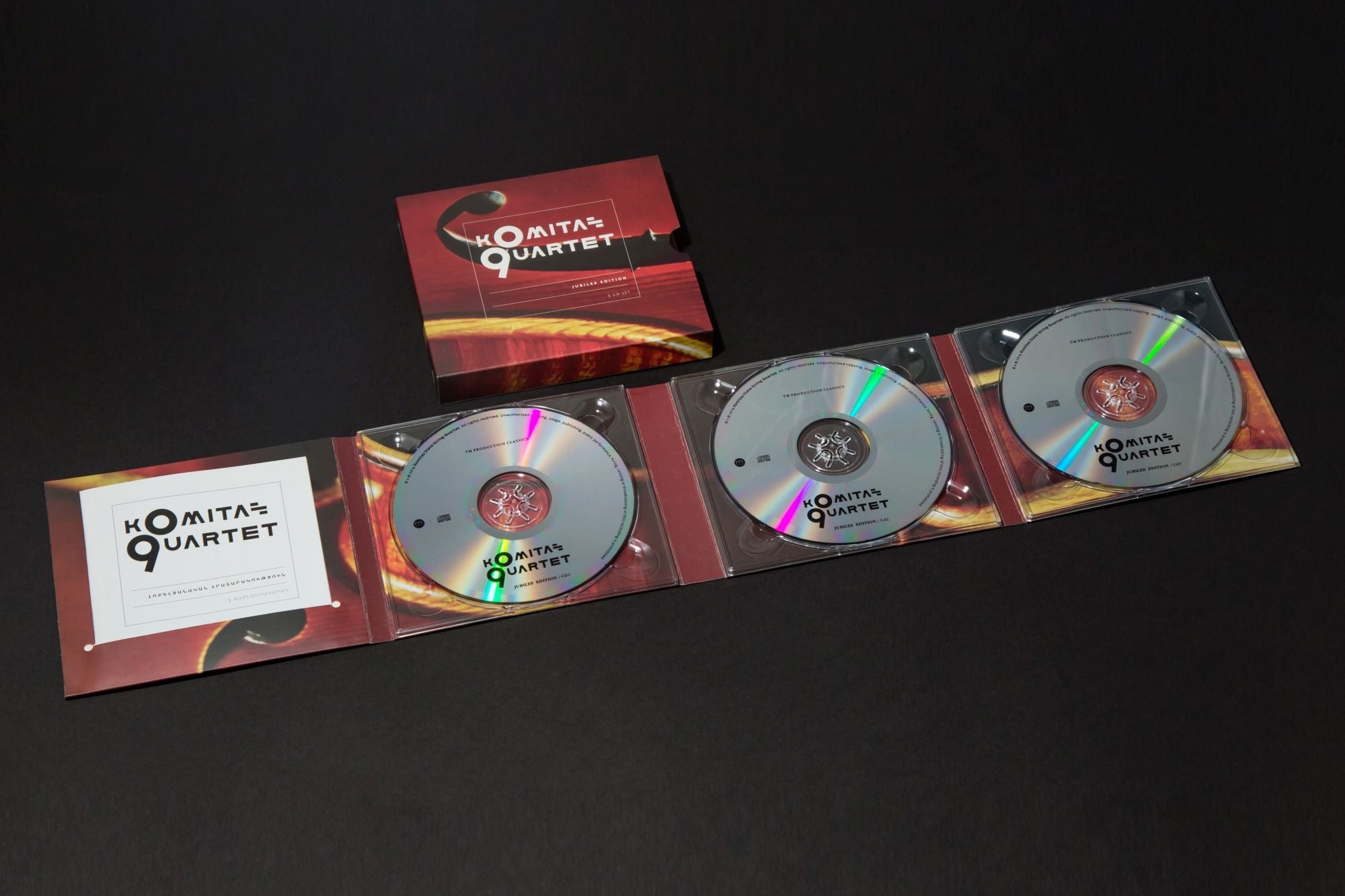 Komitas Quartet - Jubilee Edition (3 cd set)