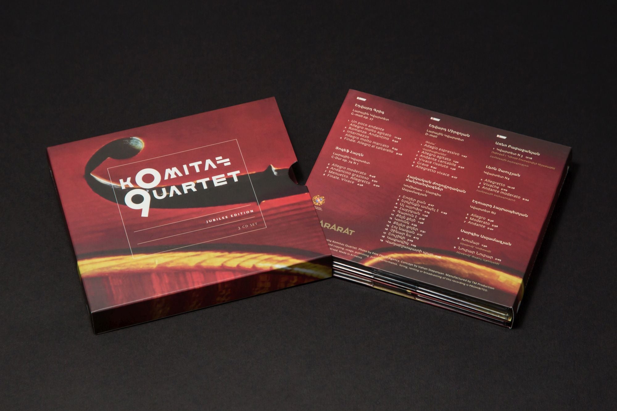 Komitas Quartet - Jubilee Edition (3 cd set)