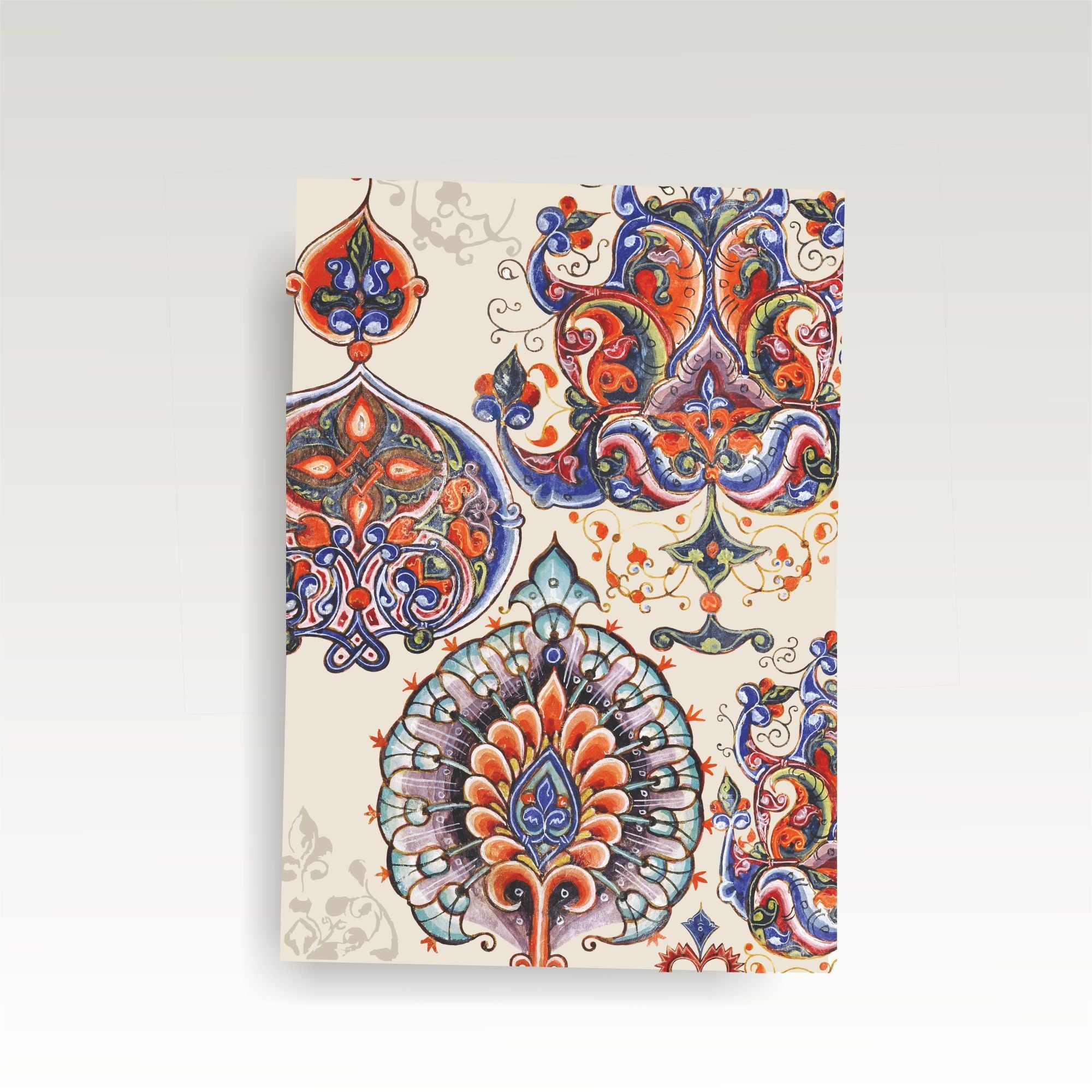 Armenian Ornaments Postcard by Kyurkchyan