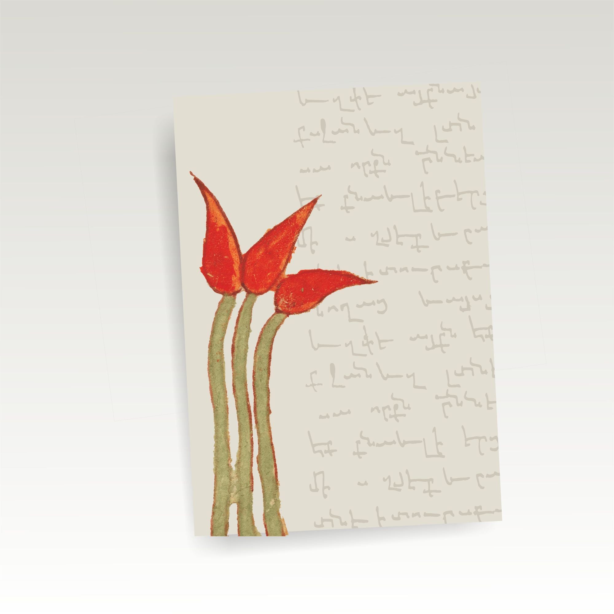 Flower Postcard by Kyurkchyan