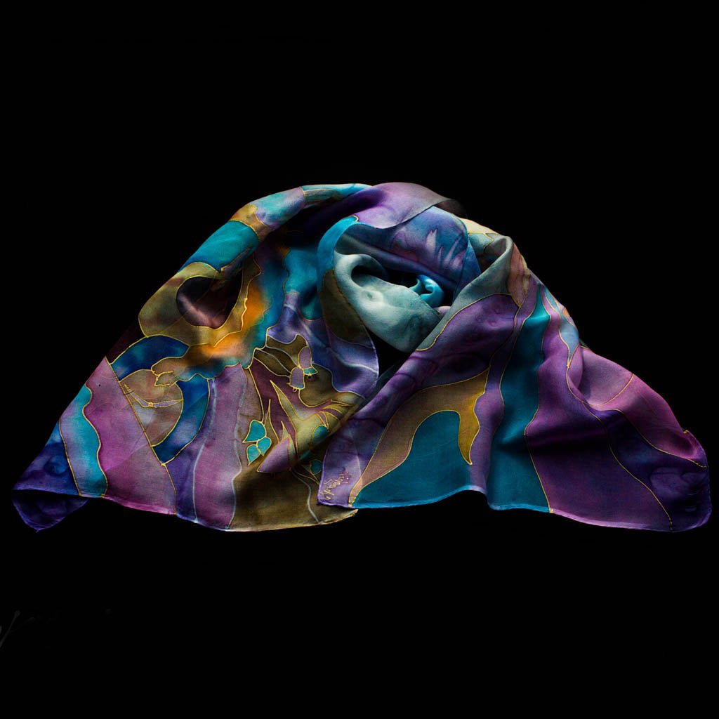 Shoghik Armenian Silk Scarf - Cinderella