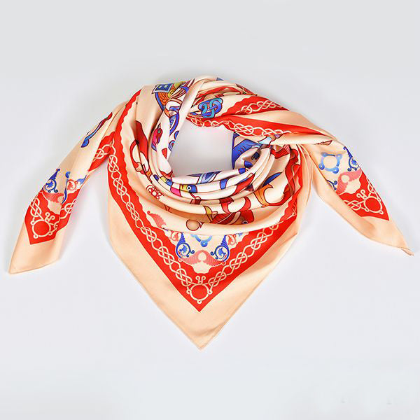 Moreni AYB Armenian Alphabet Letters Scarf - Color