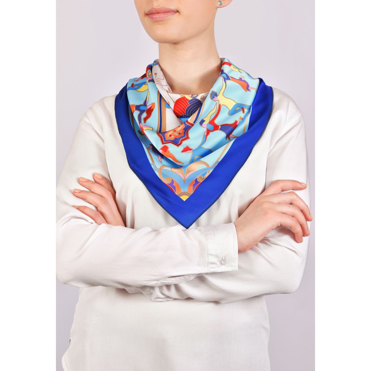 Moreni Scarf - Saint Sargis (Blue)