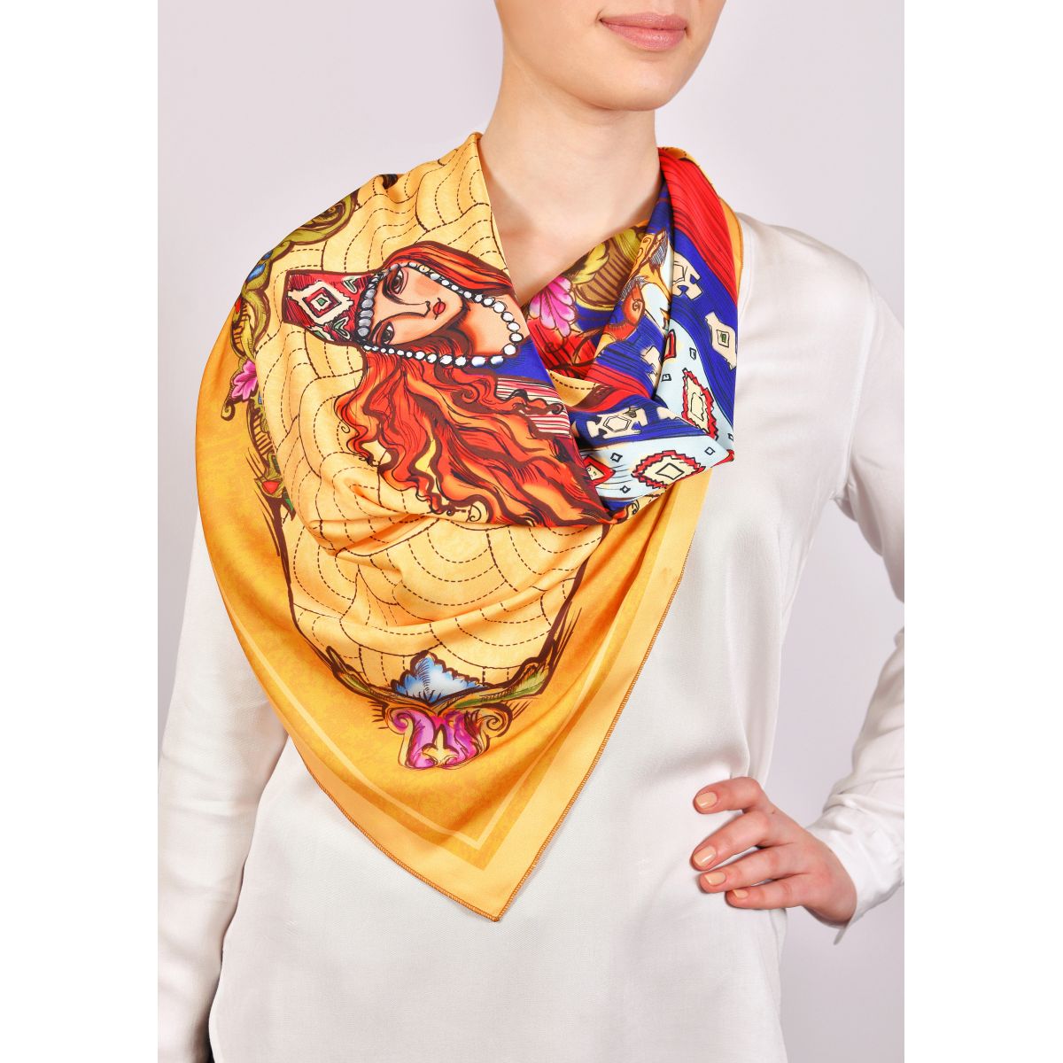 Moreni Scarf - Nrani (Yellow)