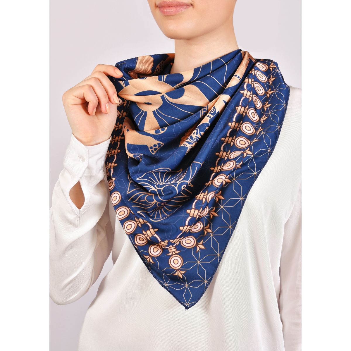 Moreni Scarf - Erebuni (Navy)