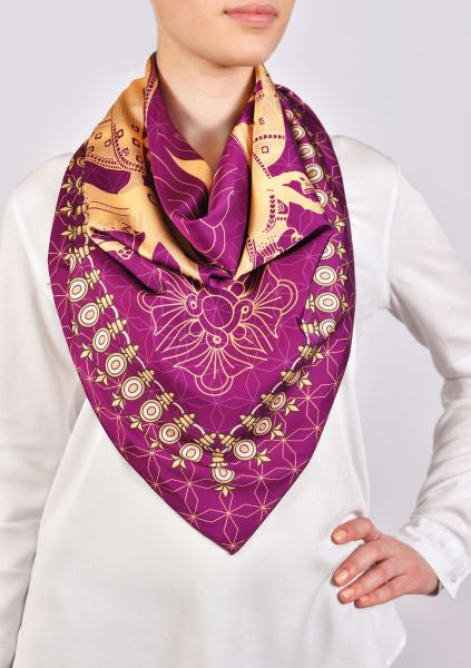Moreni Scarf - Erebuni (Purple)