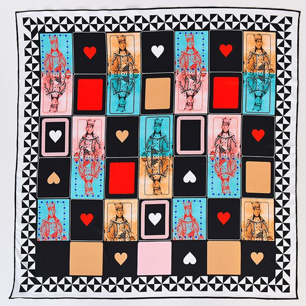 Moreni Scarf - Queen of My Heart (Black)