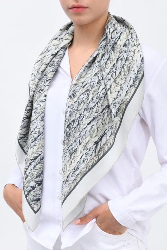Moreni Scarf - AveLOOK Ash Grey