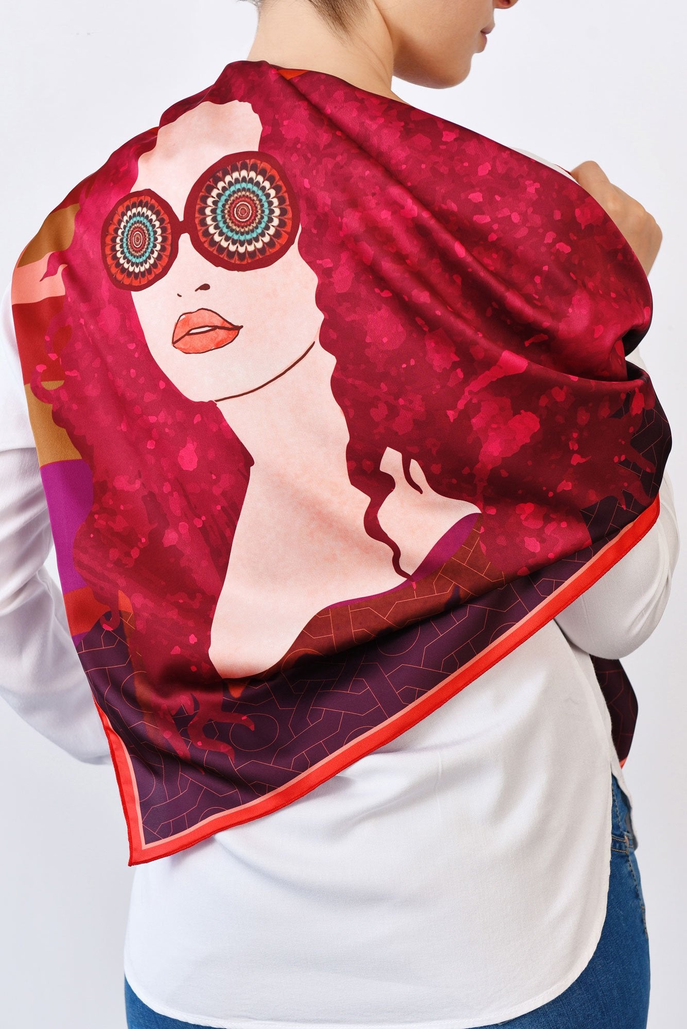 Moreni Scarf - Summer (Red)