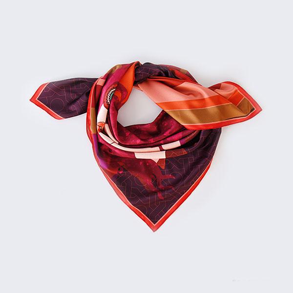 Moreni Scarf - Summer (Red)