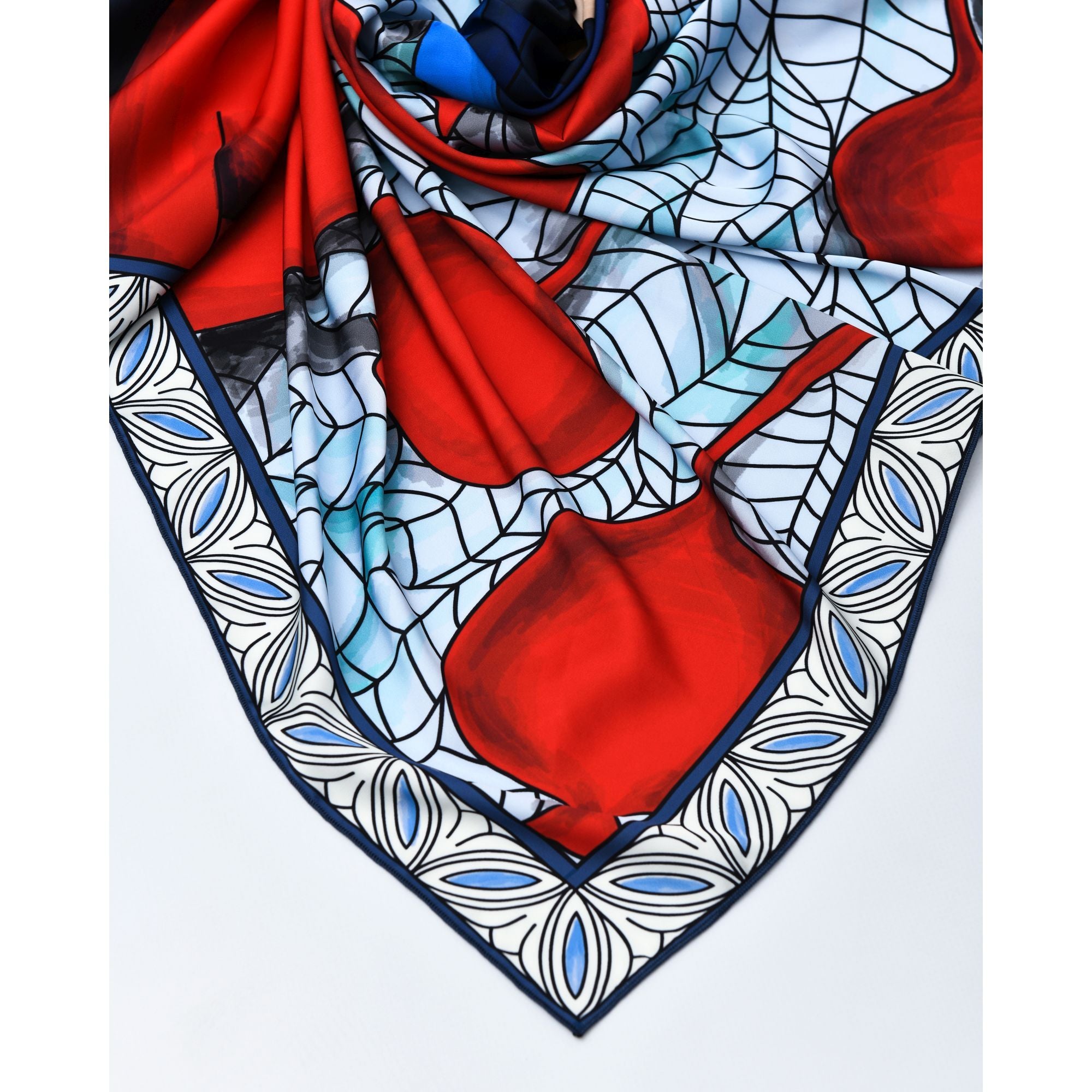Truezard Sunny Pomegranate Scarf