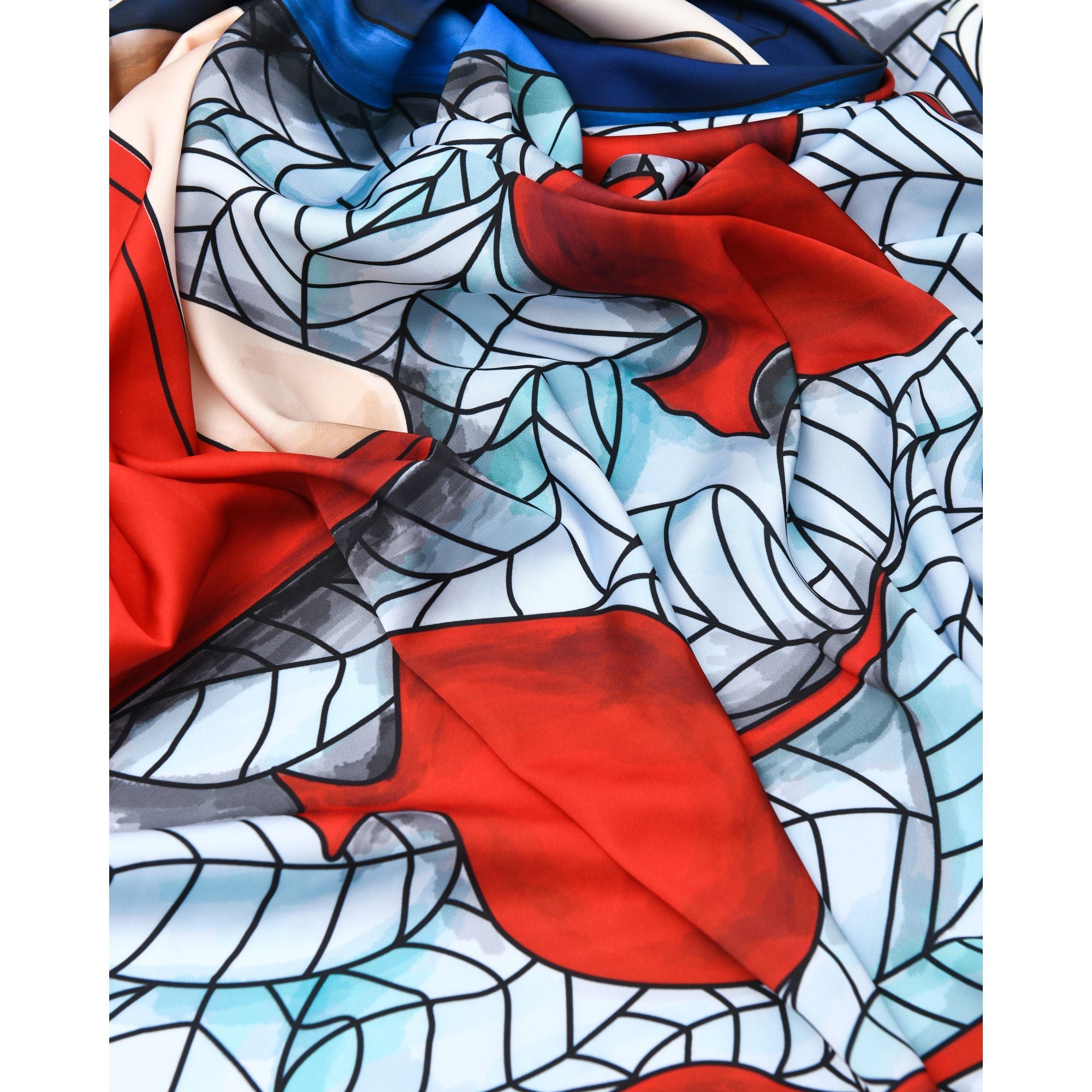 Truezard Sunny Pomegranate Scarf