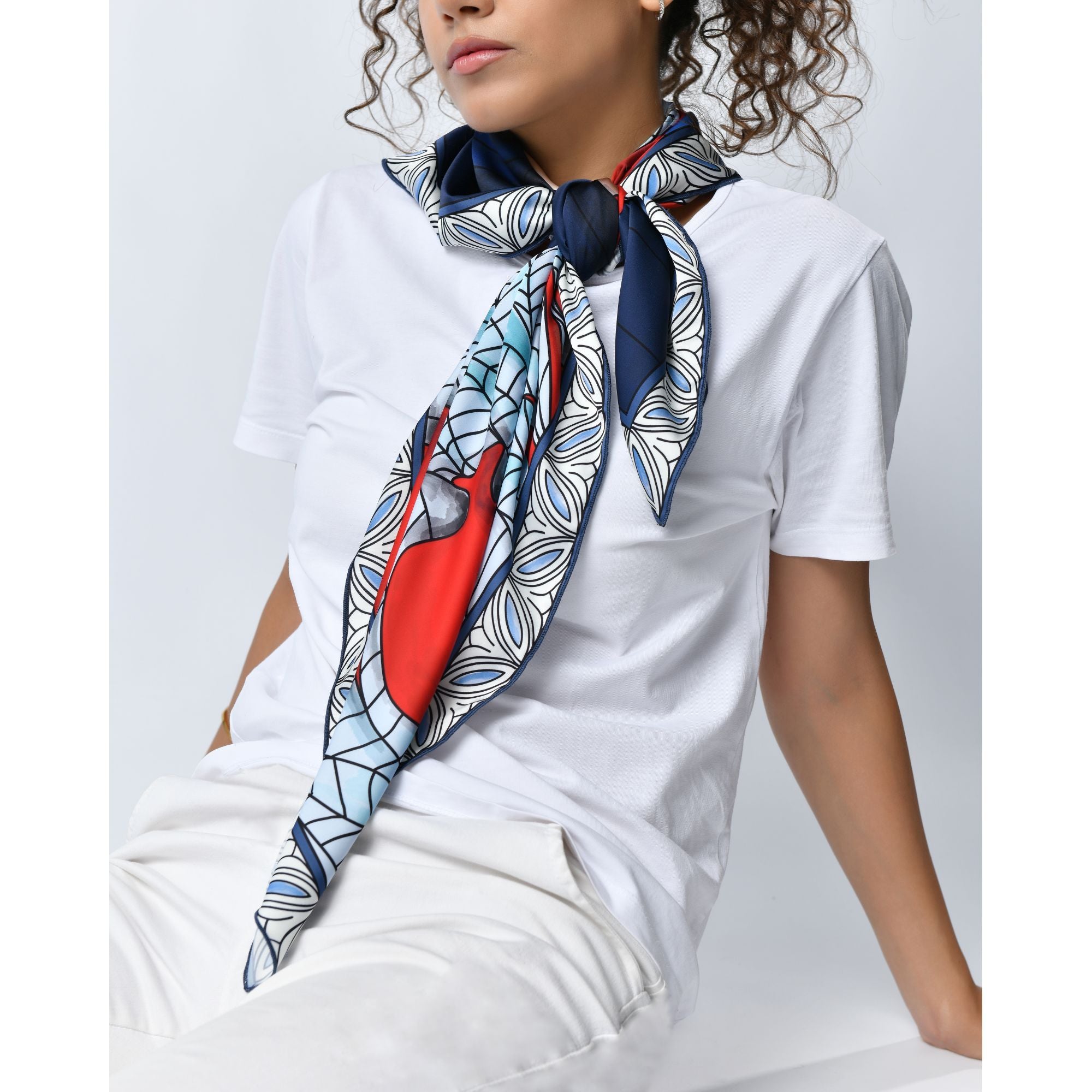 Truezard Sunny Pomegranate Scarf