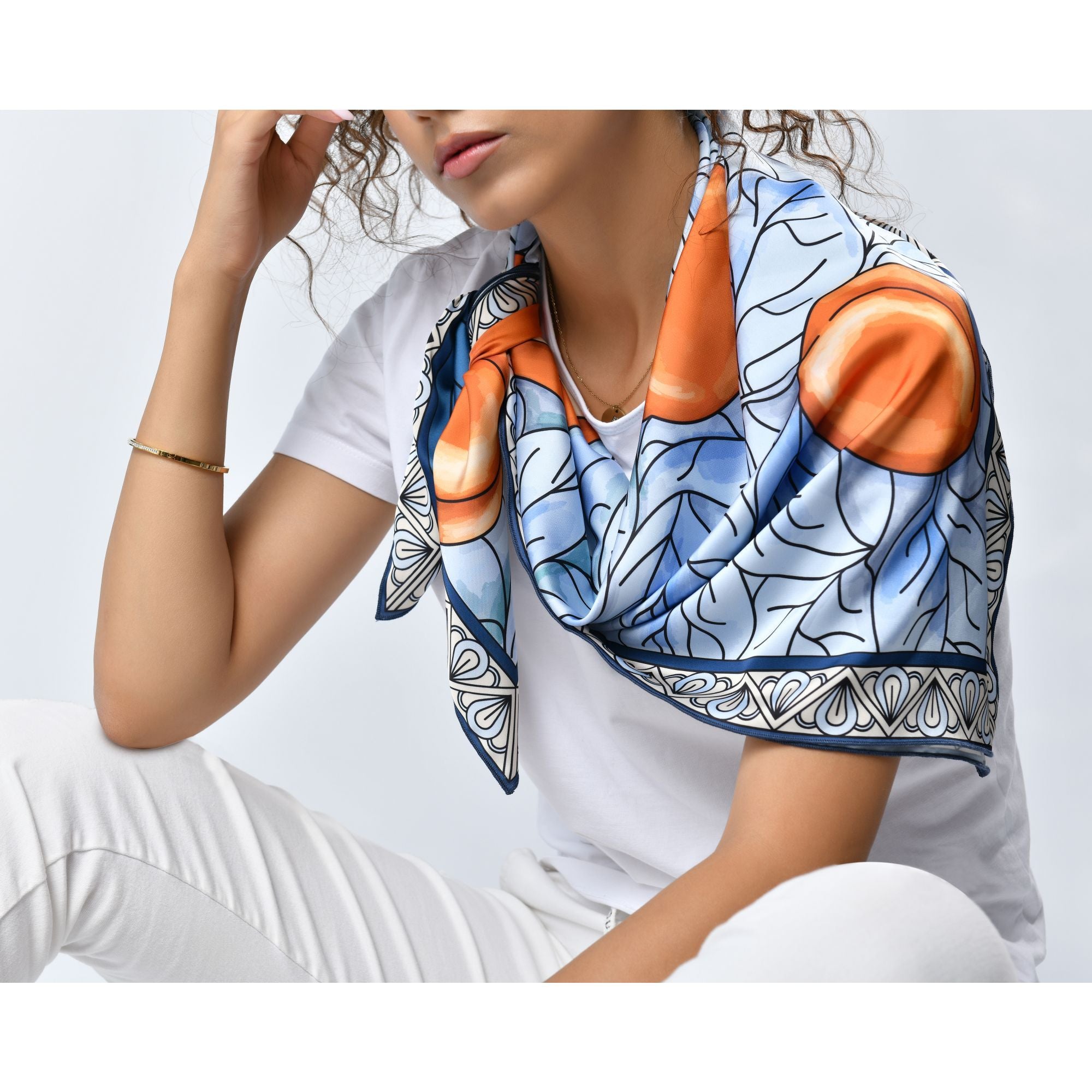 Truezard Sunny Apricot Scarf