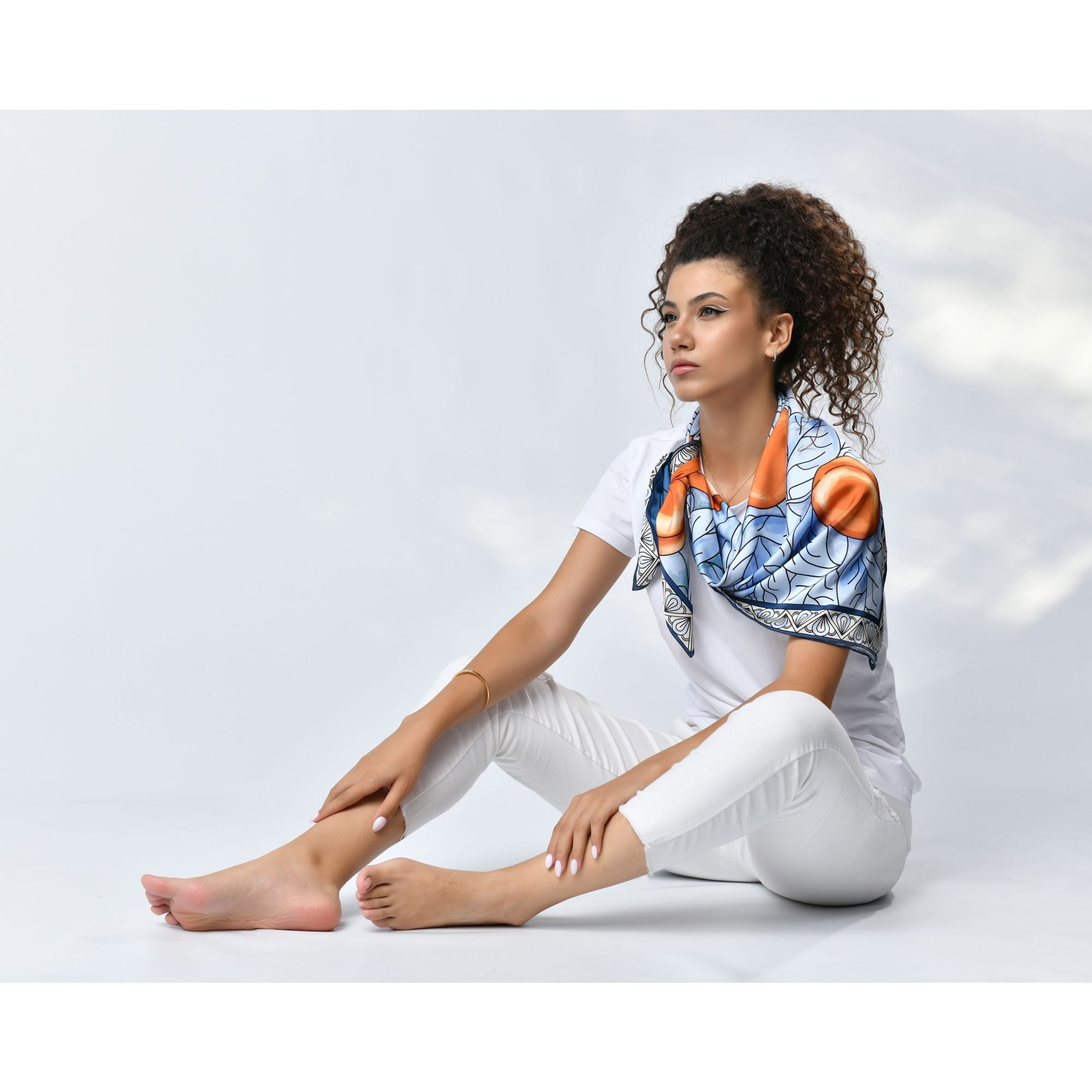 Truezard Sunny Apricot Scarf