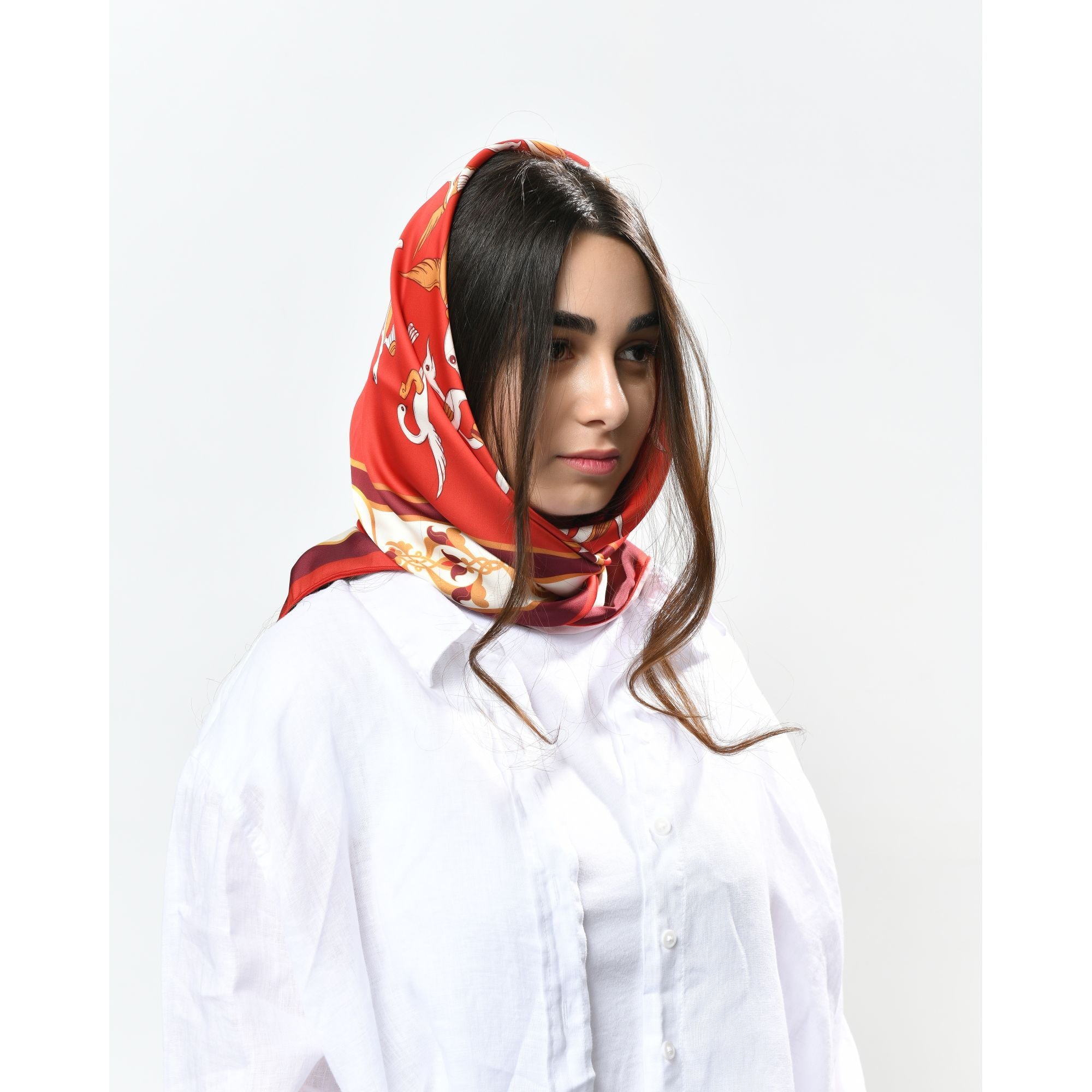 Truezard Mashtots Treasures Scarf - Red