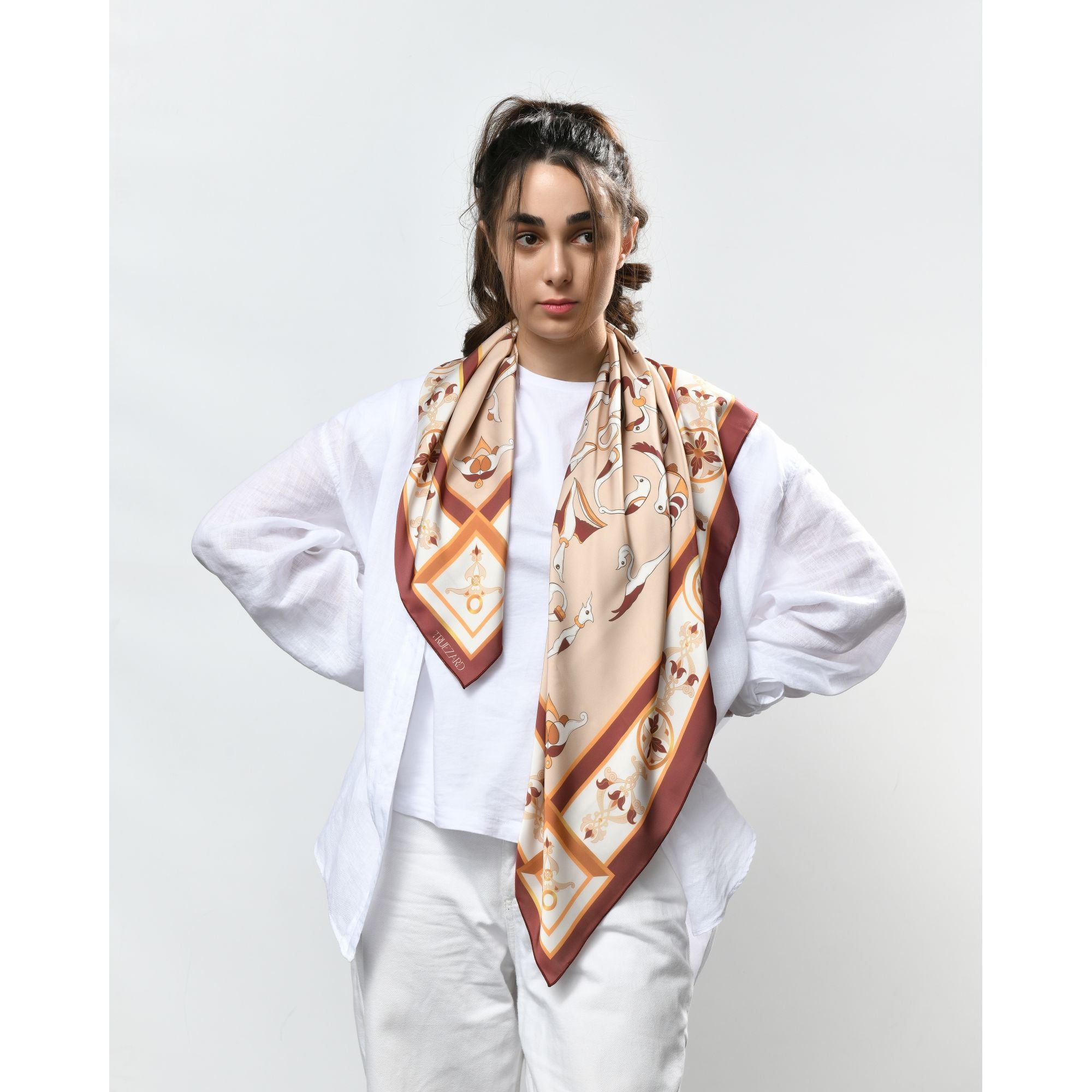 Truezard Mashtots Treasures Scarf - Gold