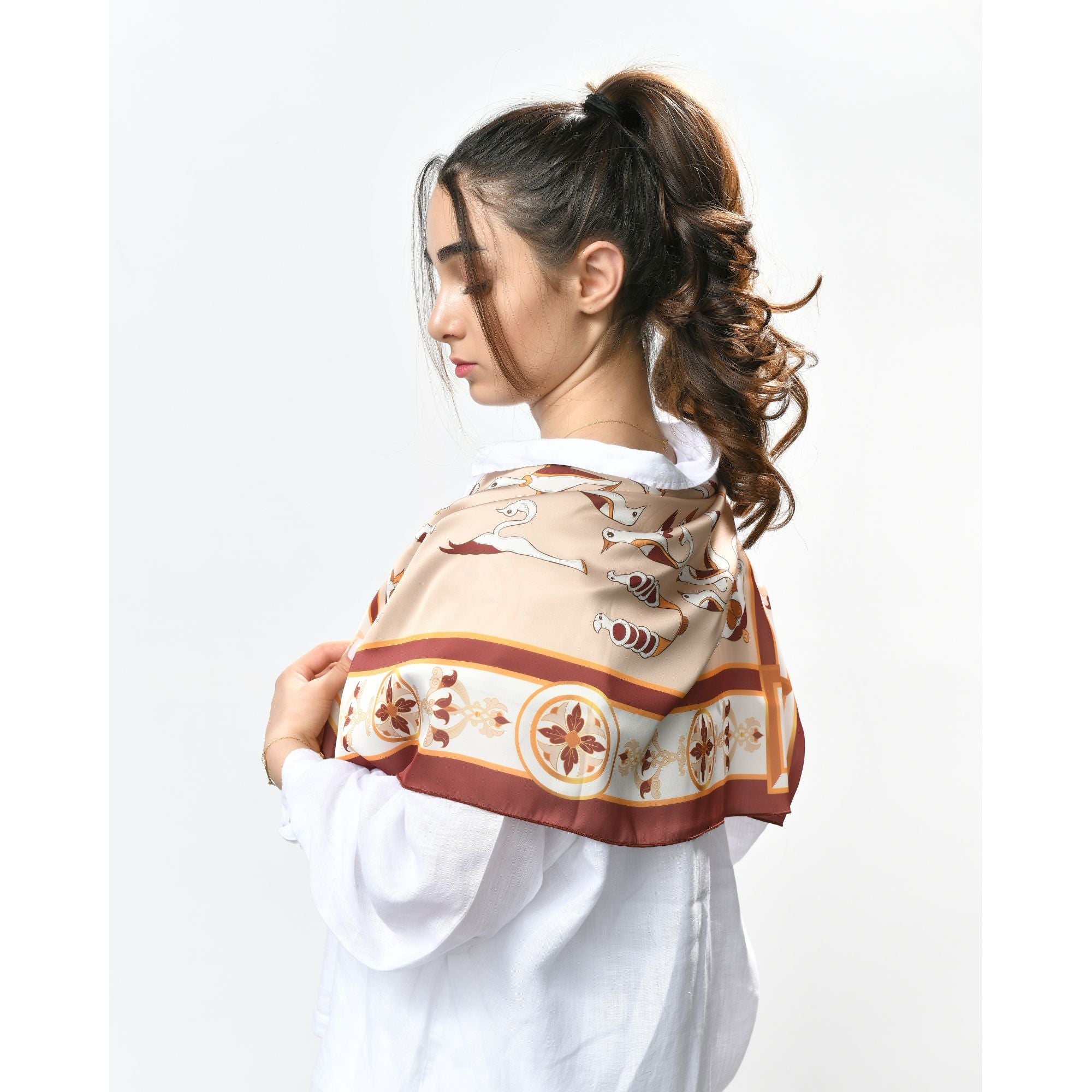 Truezard Mashtots Treasures Scarf - Gold