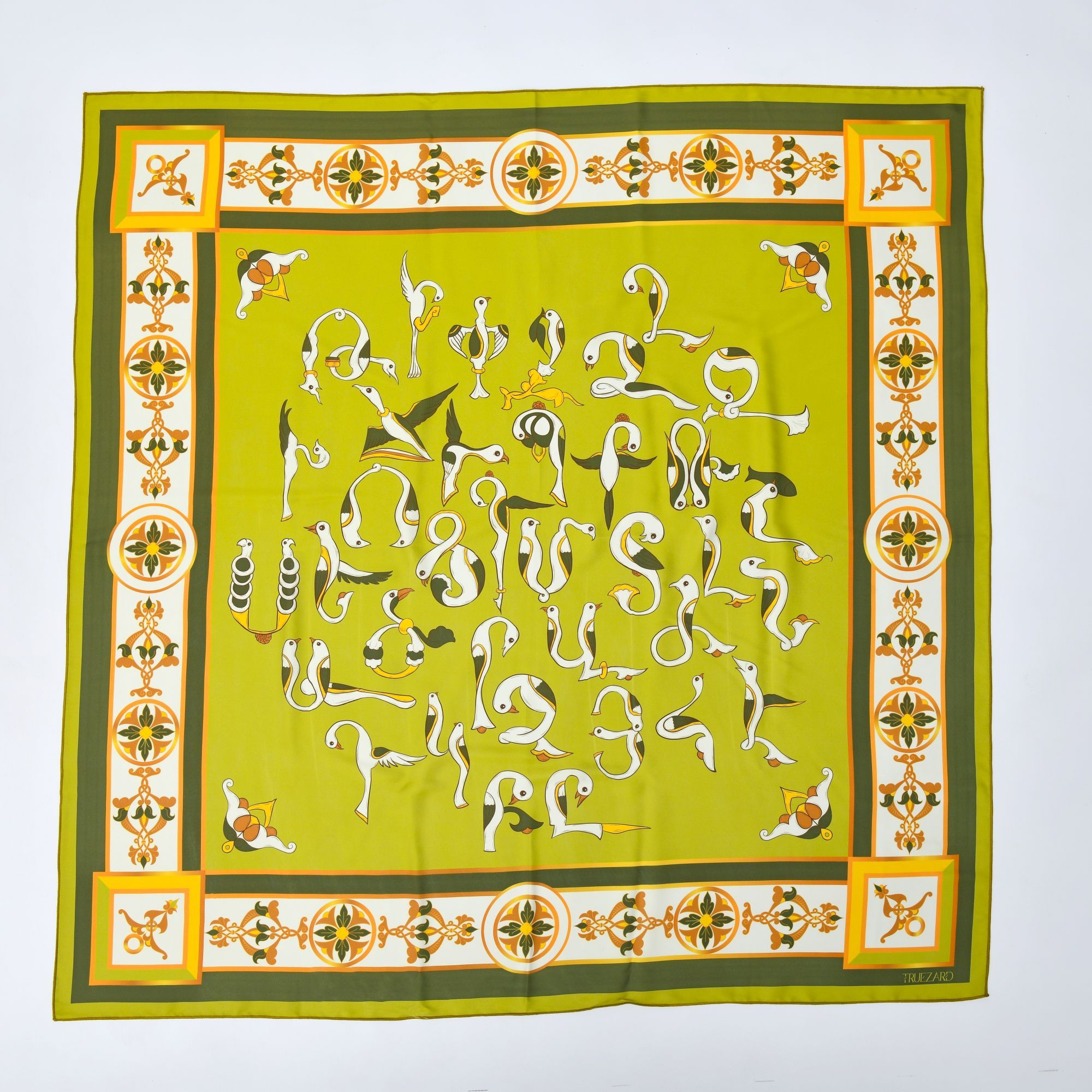 Truezard Mashtots Treasures Scarf - Light Green