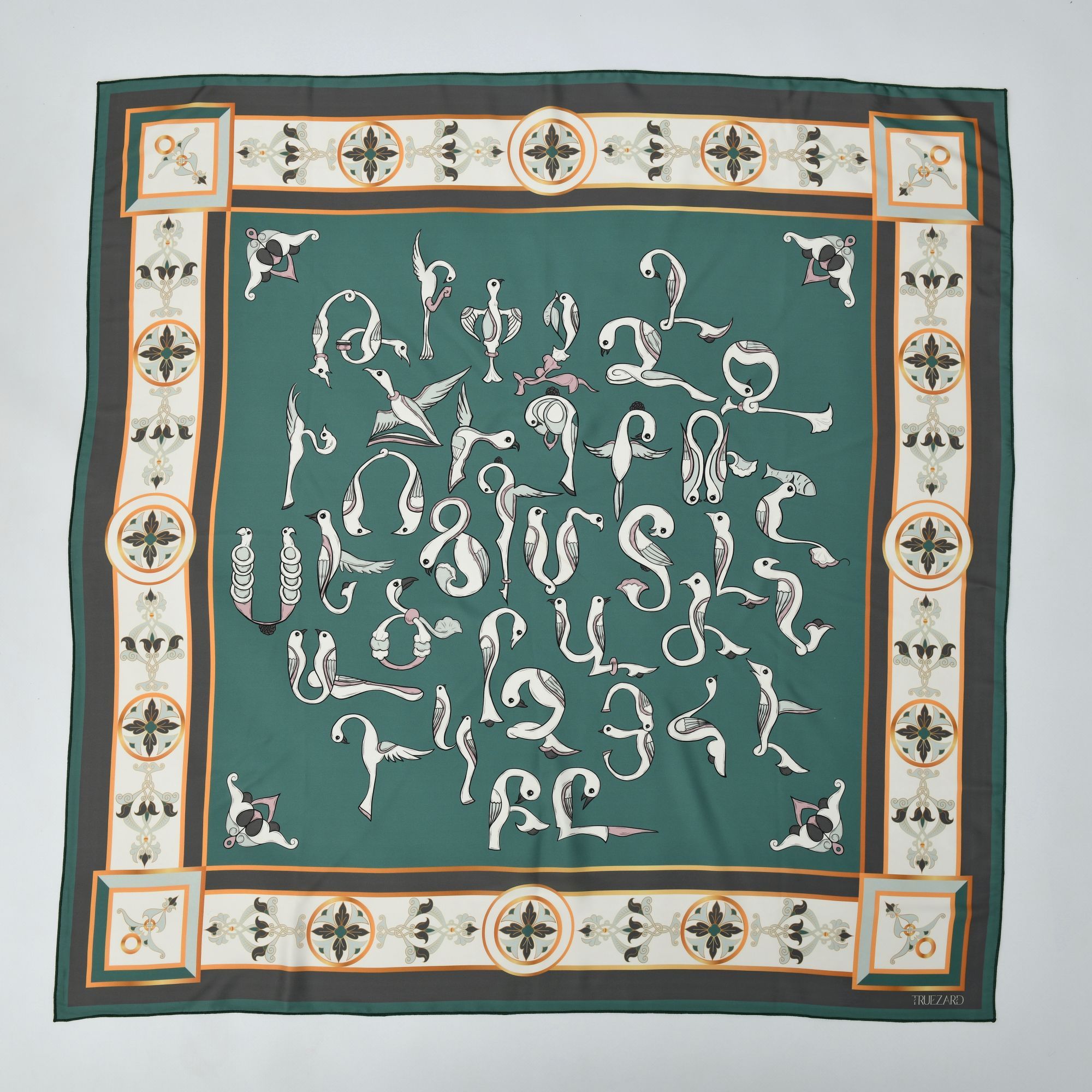 Truezard Mashtots Treasures Scarf - Green