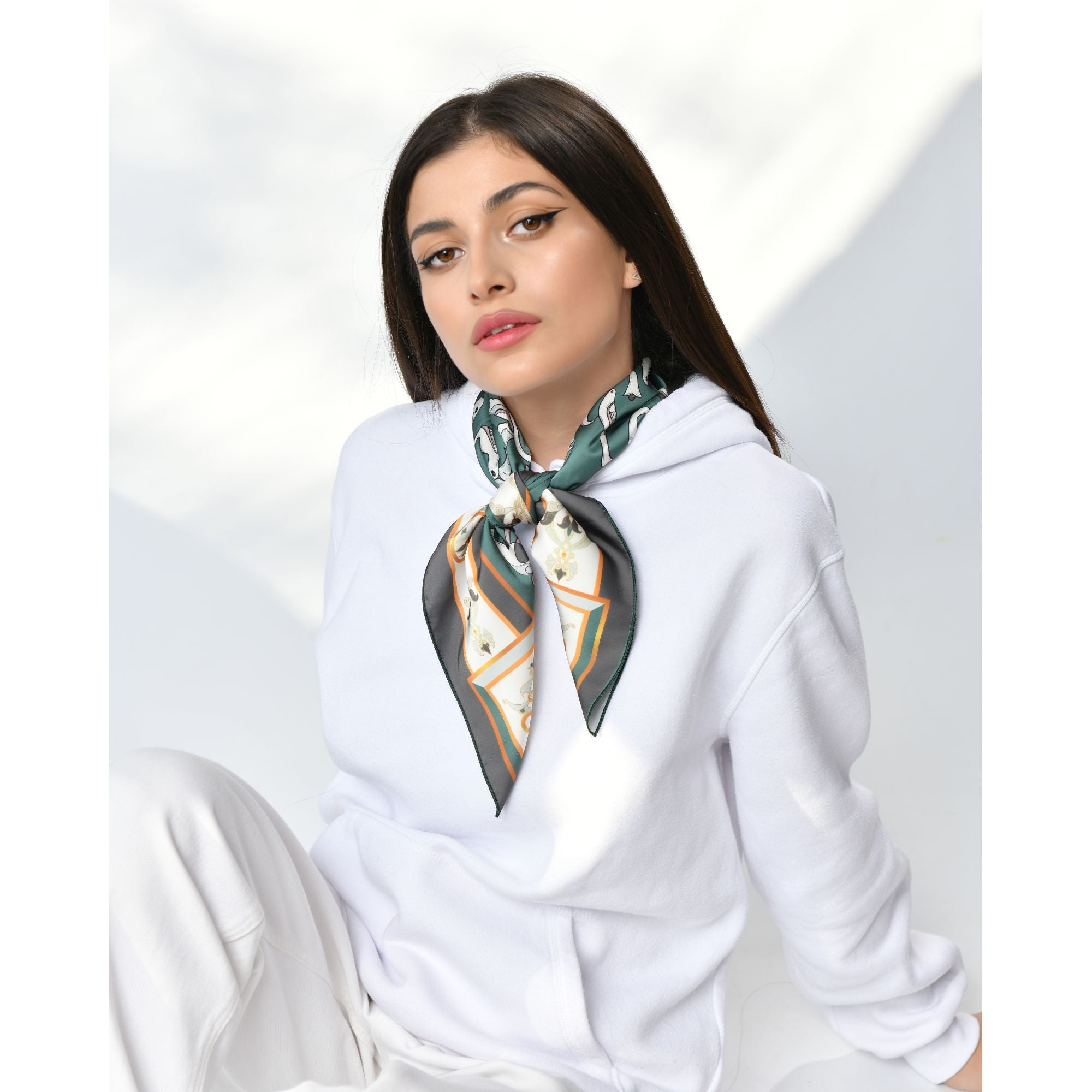 Truezard Mashtots Treasures Scarf - Green