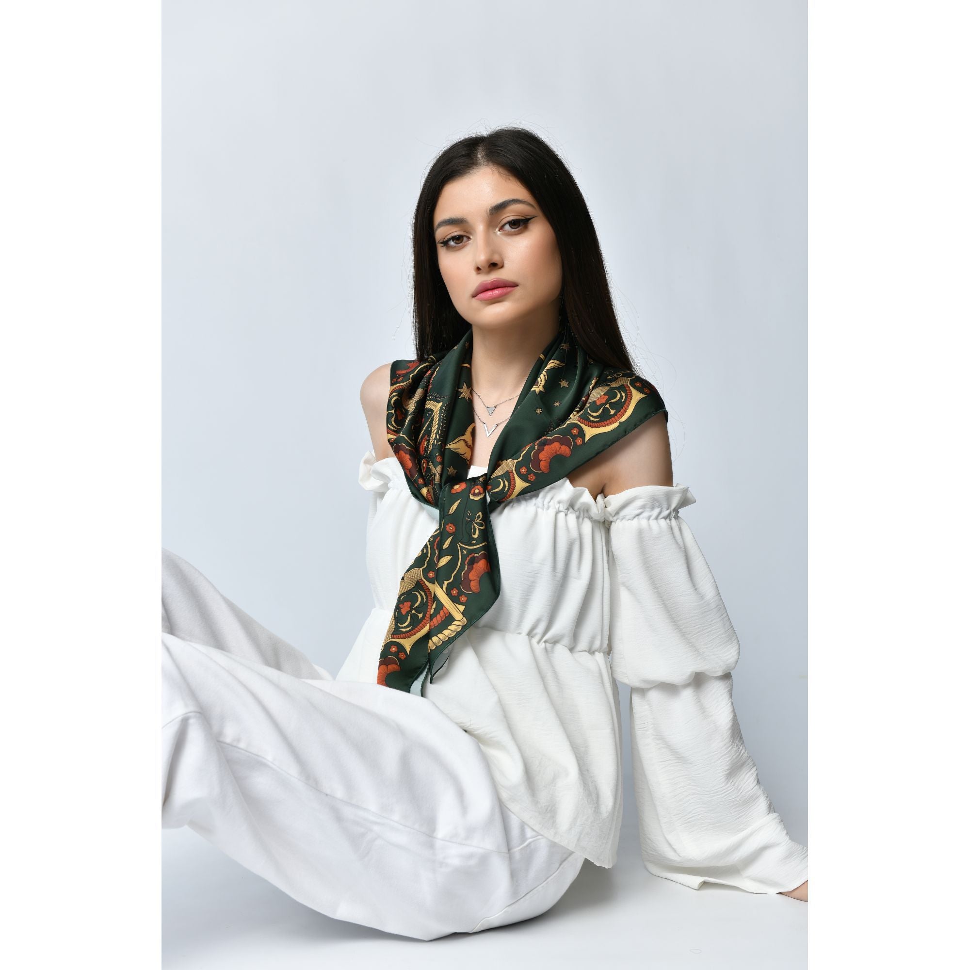 Truezard Liturgy Scarf - Green