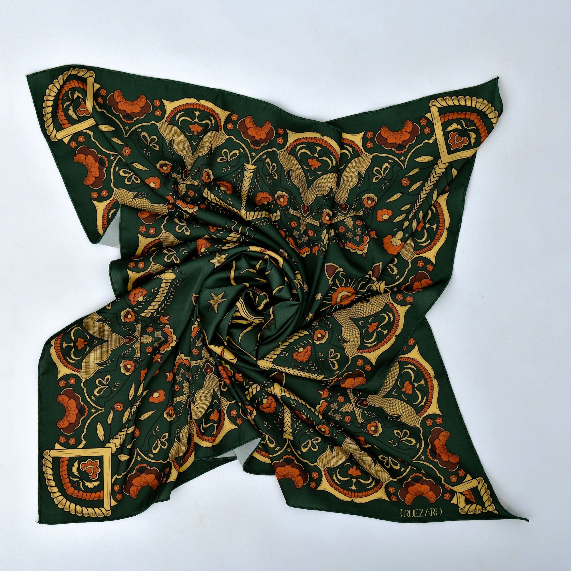 Truezard Liturgy Scarf - Green