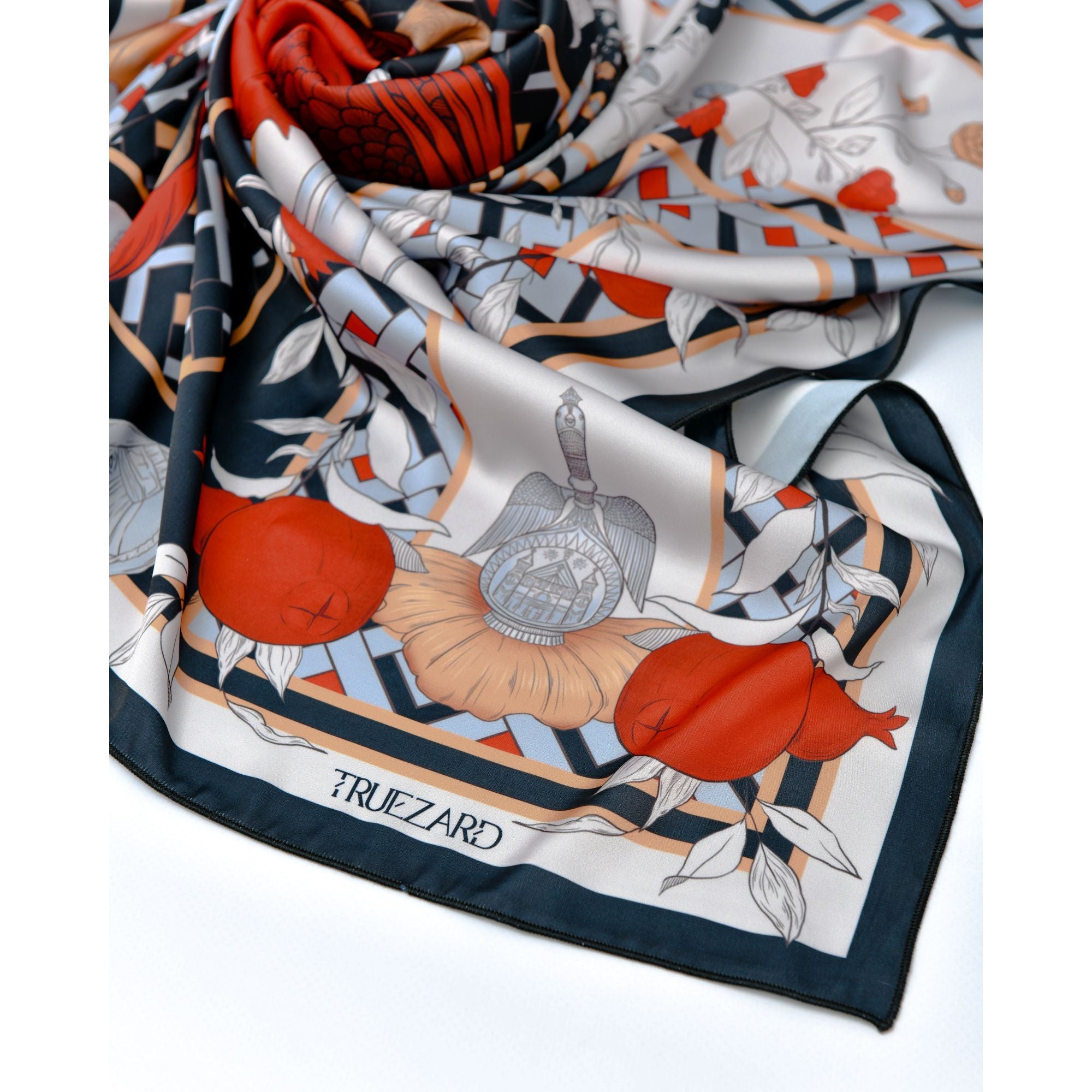 Truezard Red Phoenix Scarf