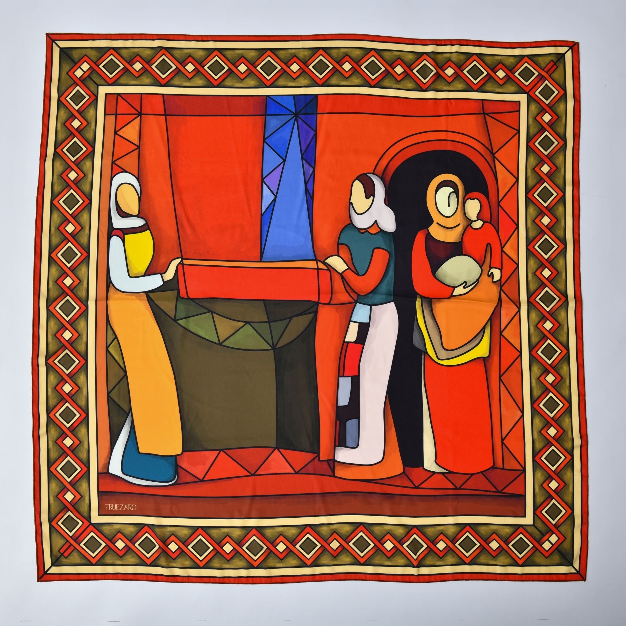 Truezard Artists Scarf - Minas