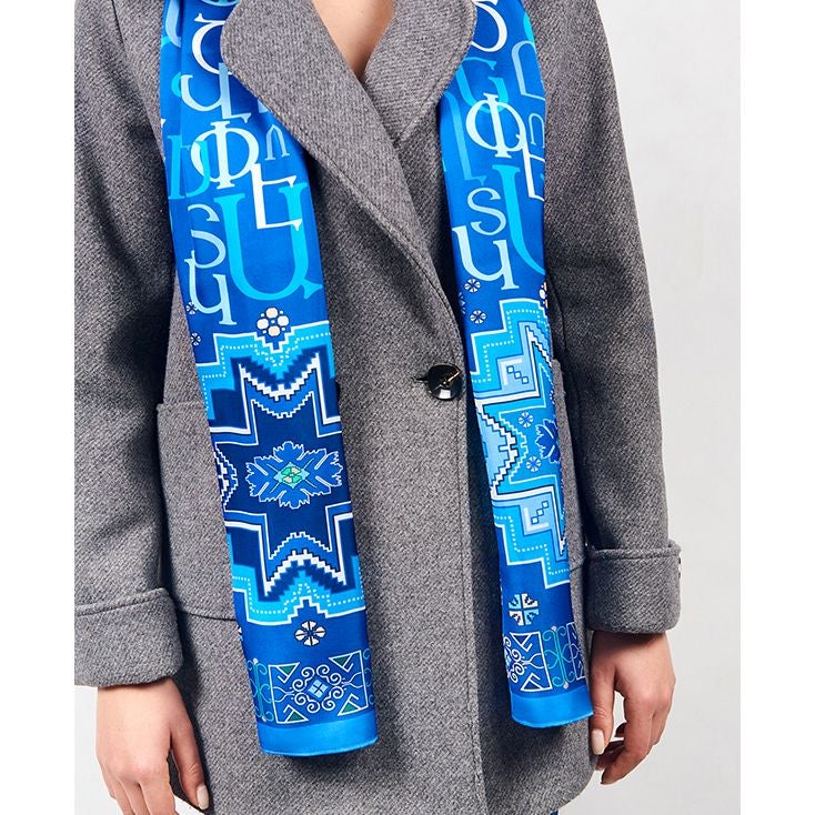 Taraz & Art Scarf - Letters Exposition