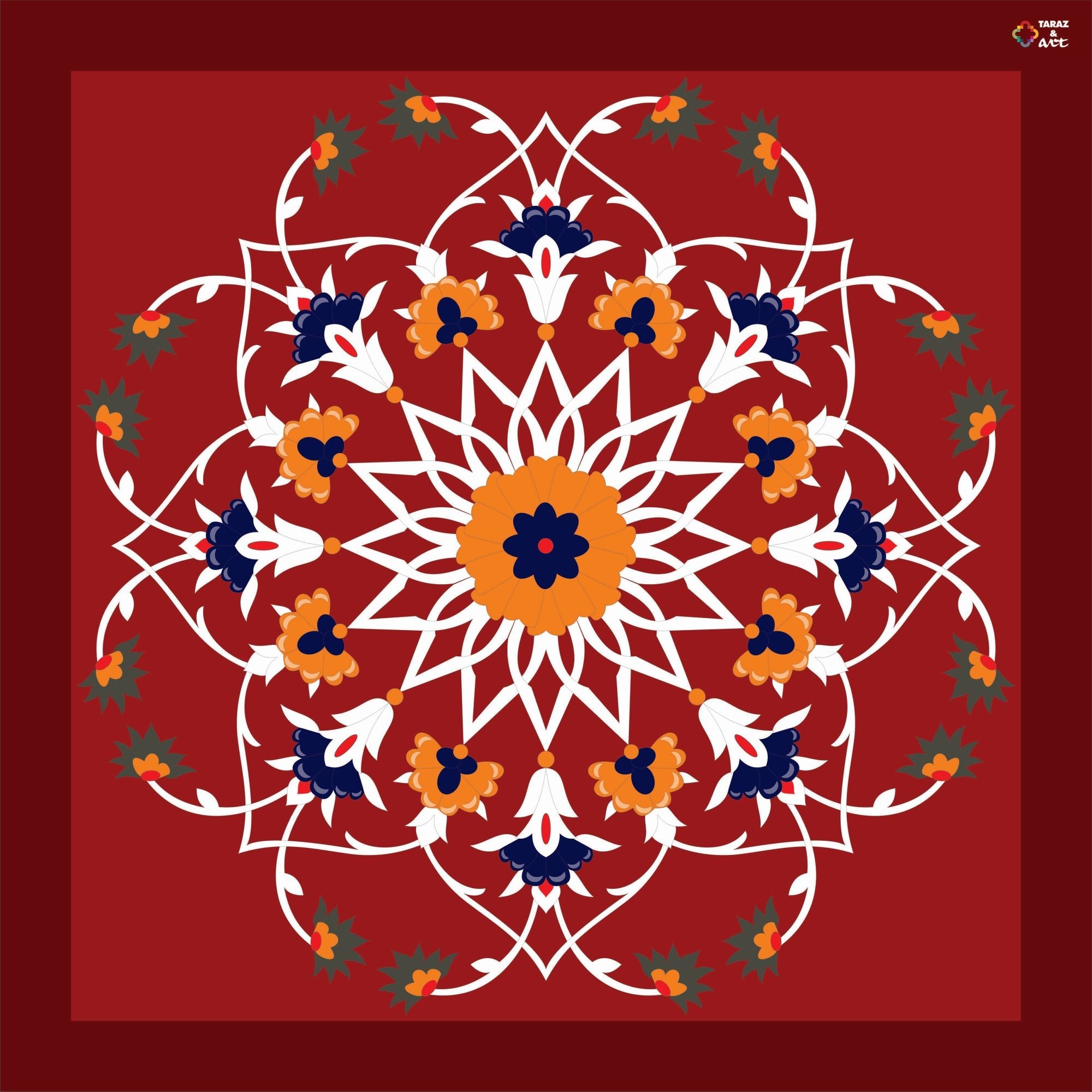 Taraz & Art Scarf - Ornamental Art