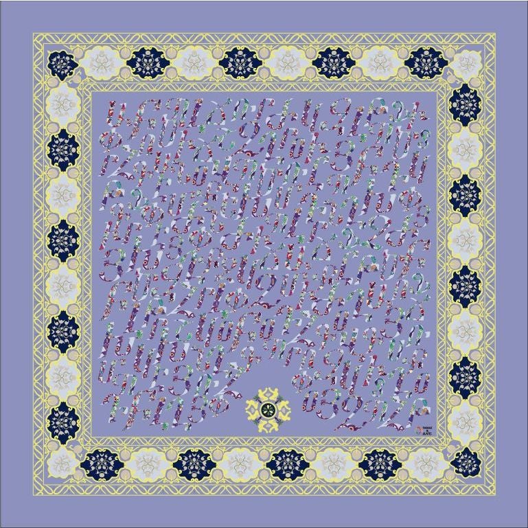 Taraz & Art Cashmere Scarf for Women