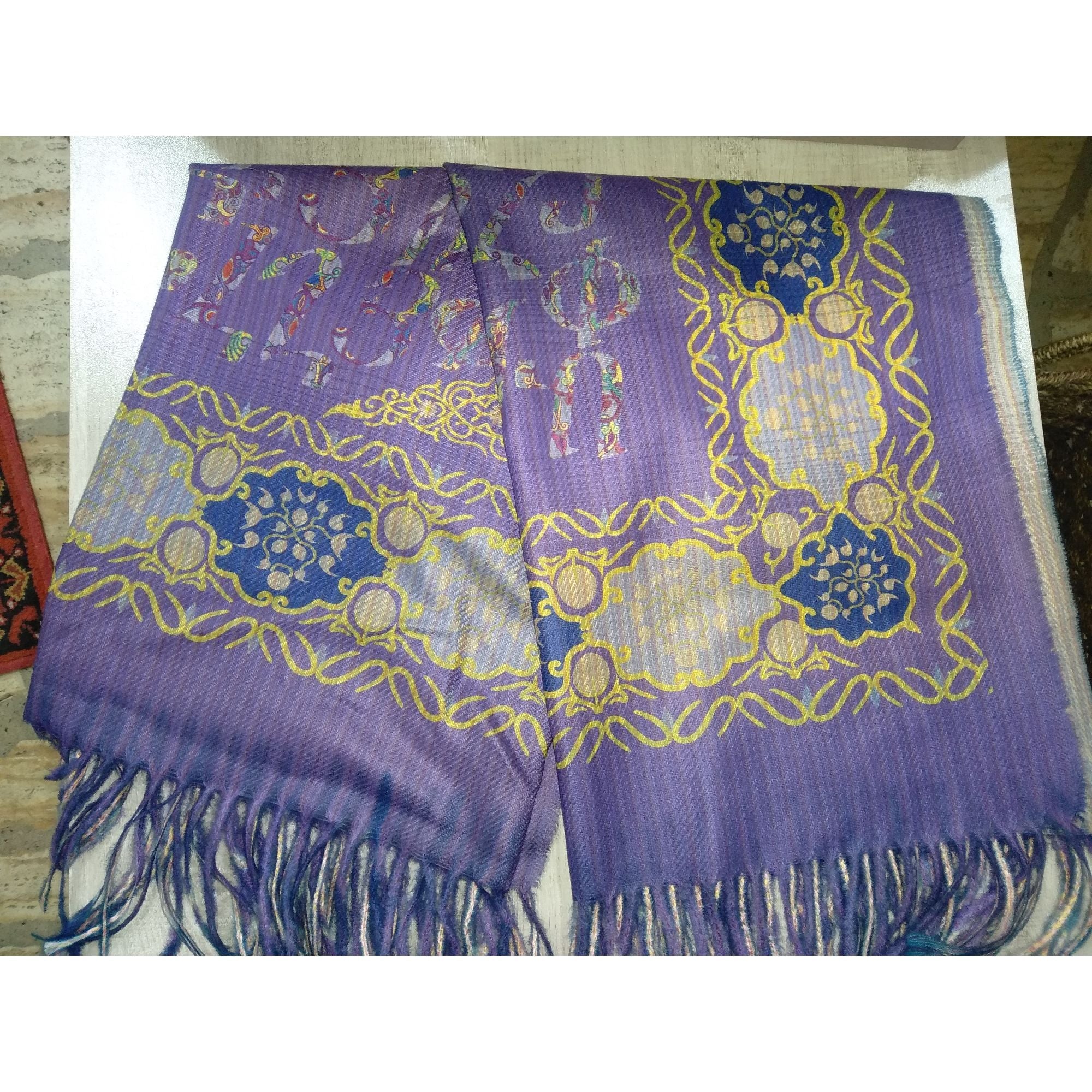 Taraz & Art Cashmere Scarf for Women