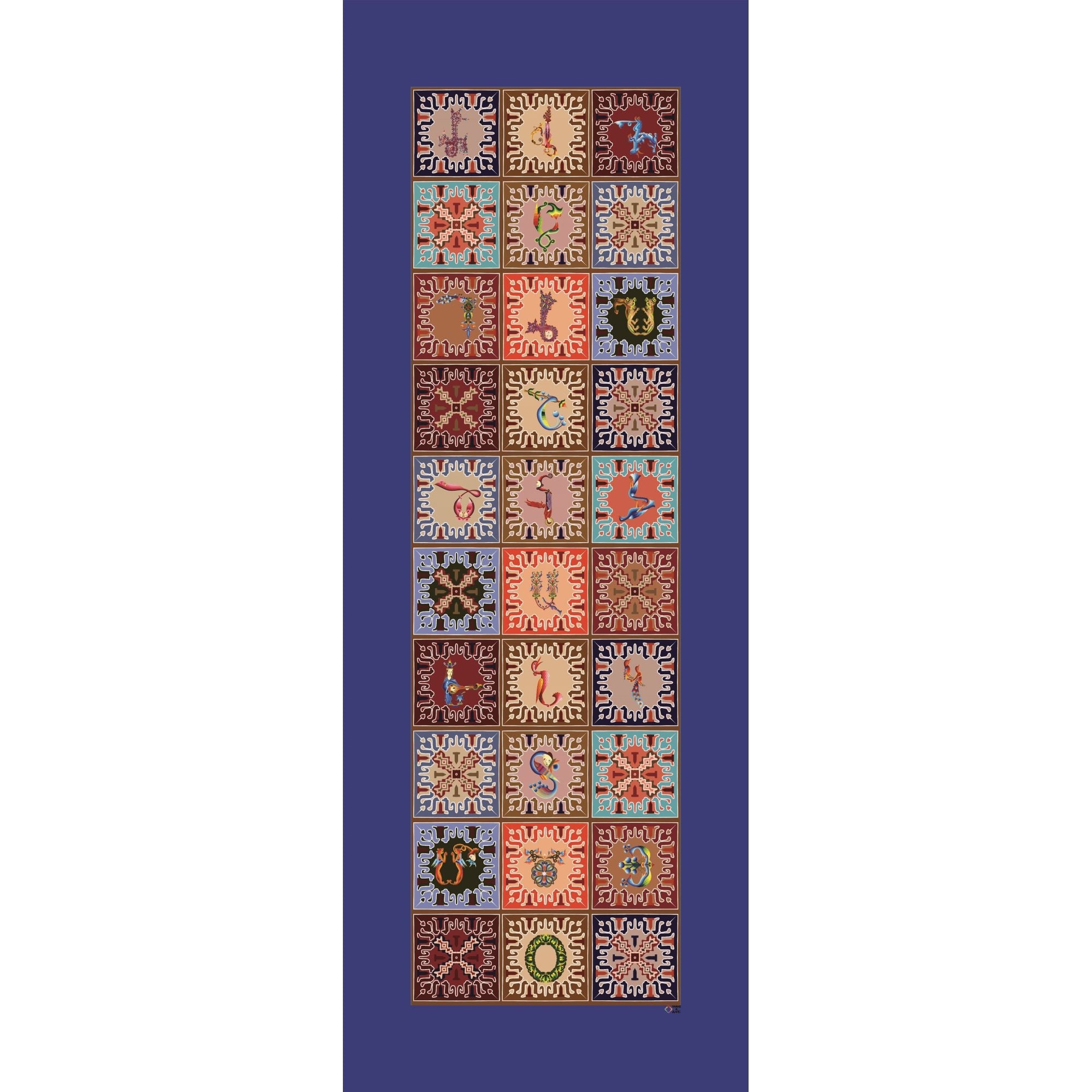 Taraz & Art Cashmere Scarf for Women