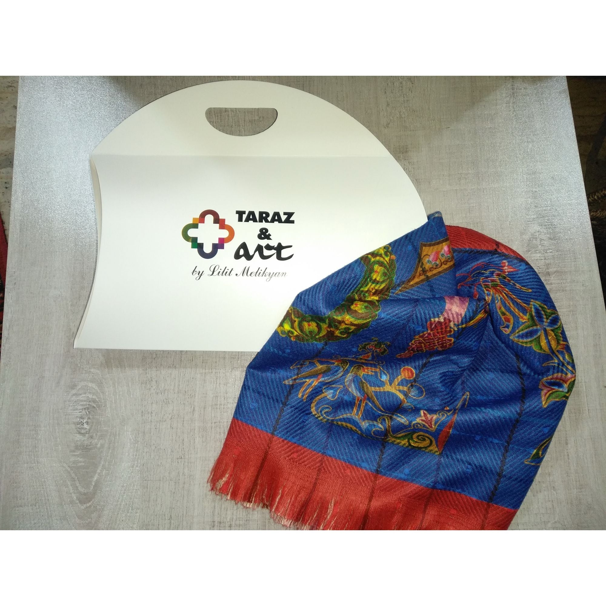 Taraz & Art Cashmere Scarf for Women