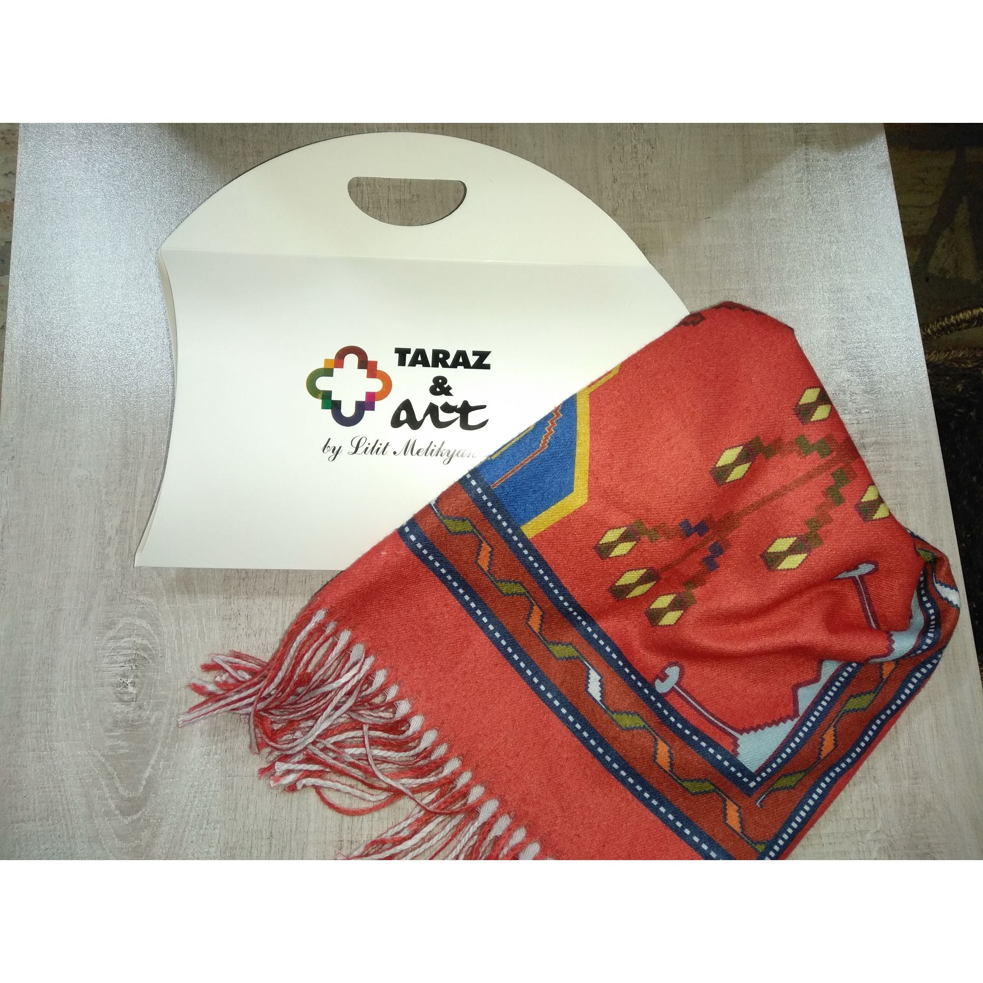 Taraz & Art Cashmere Scarf for Women