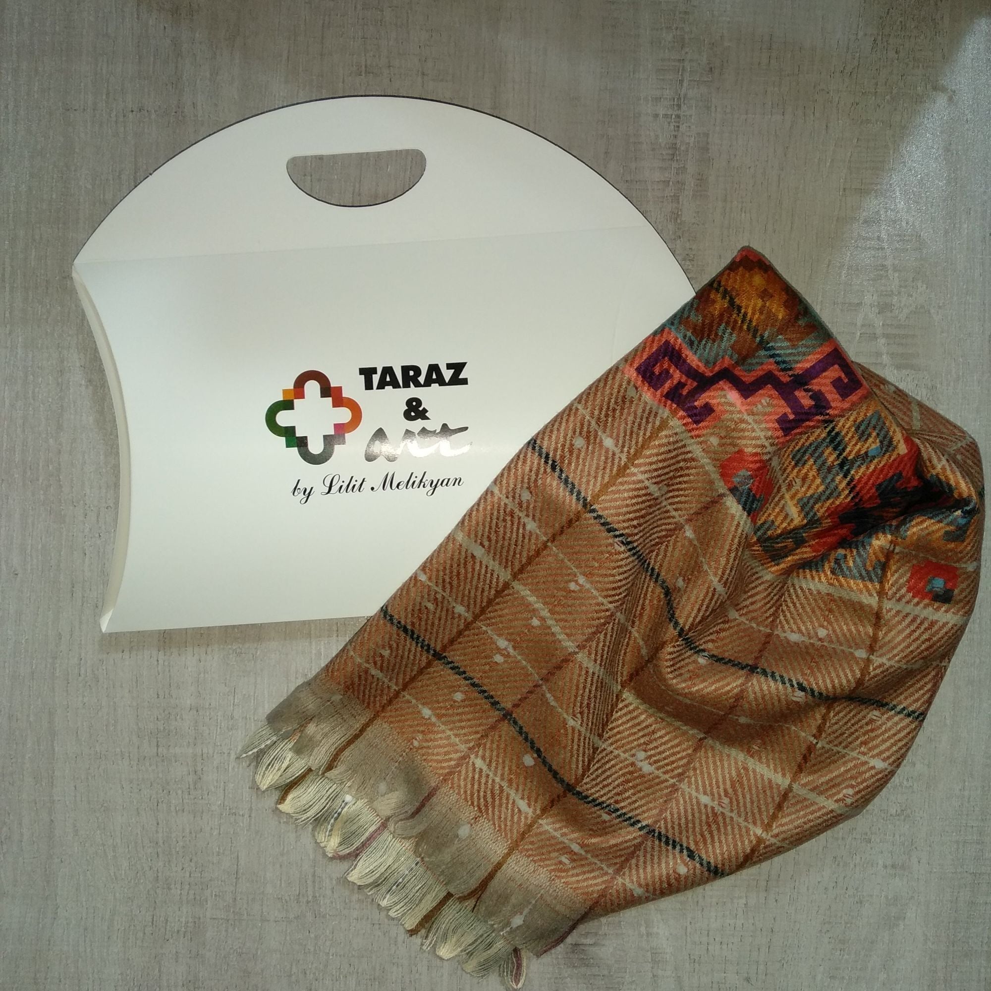 Taraz & Art Cashmere Scarf for Women