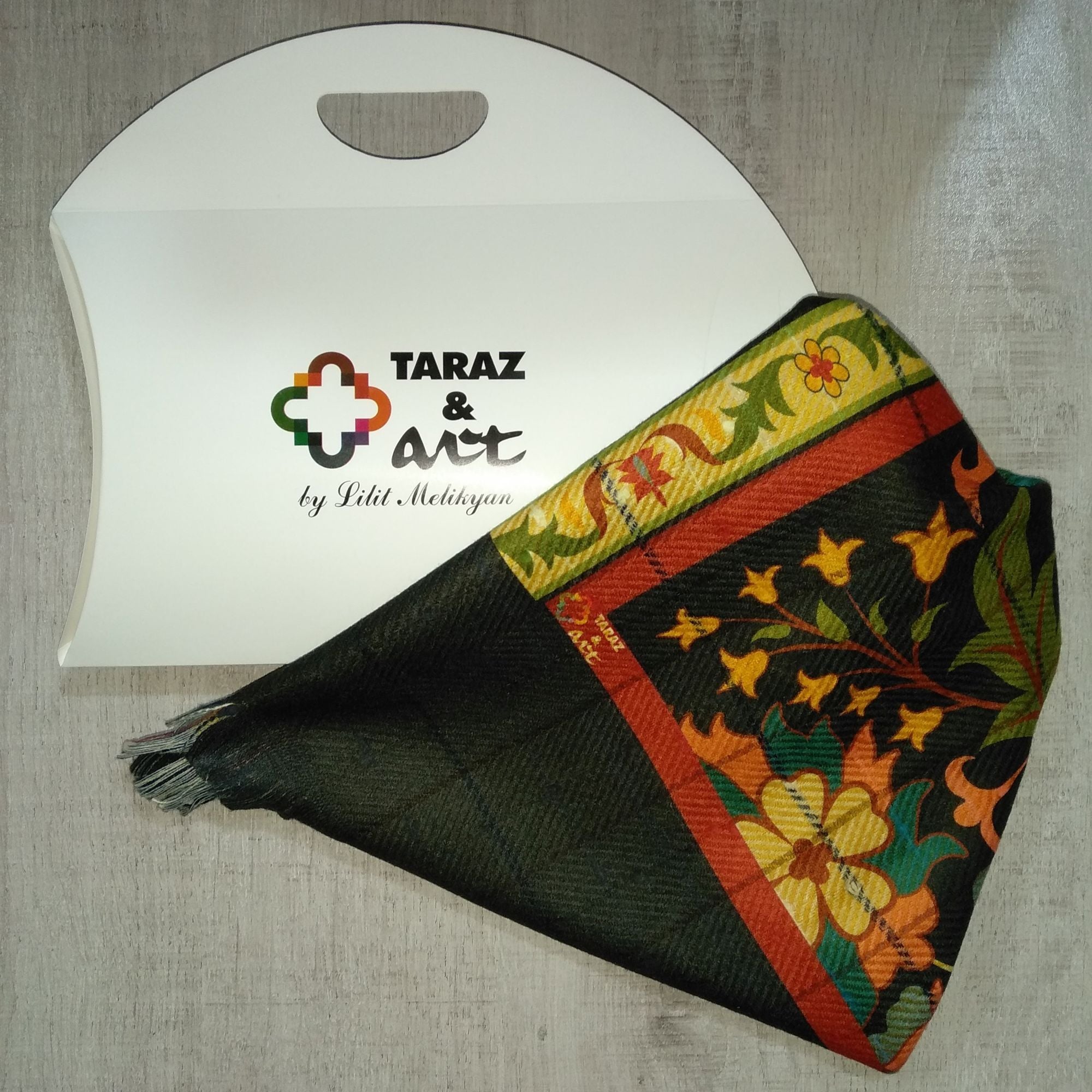 Taraz & Art Cashmere Scarf for Women
