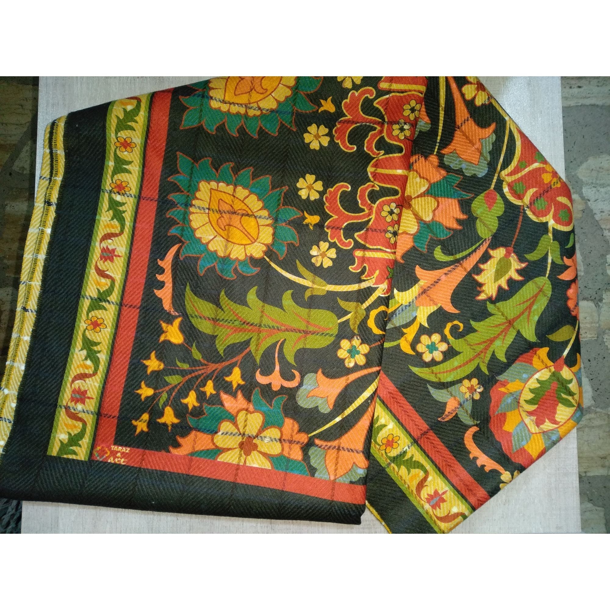 Taraz & Art Cashmere Scarf for Women