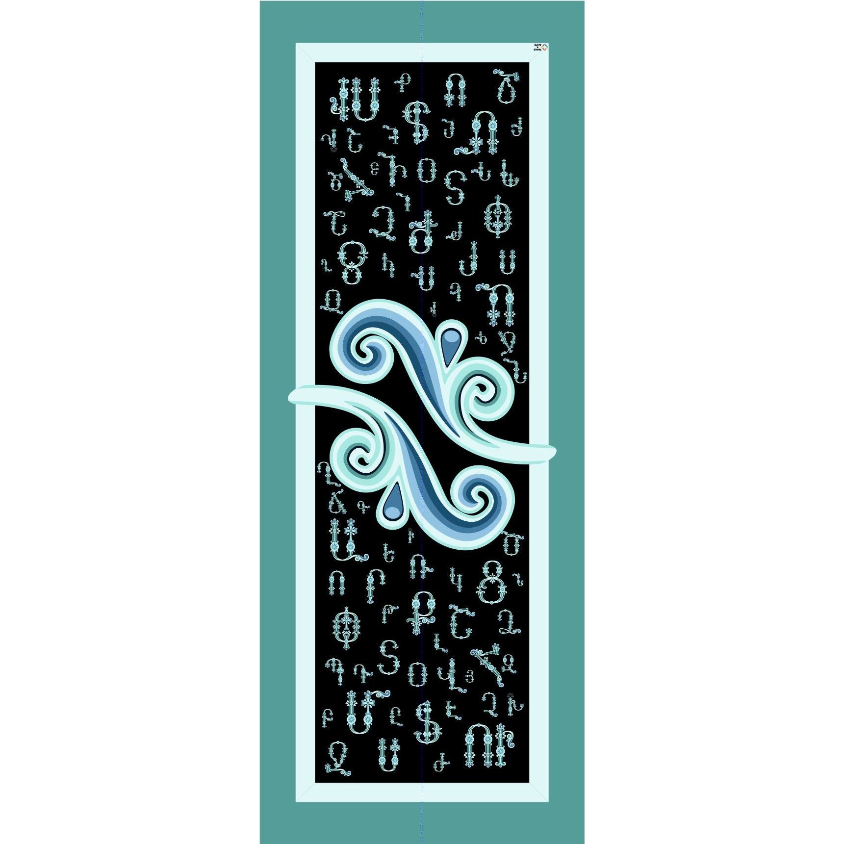 Taraz & Art Cashmere Scarf for Women